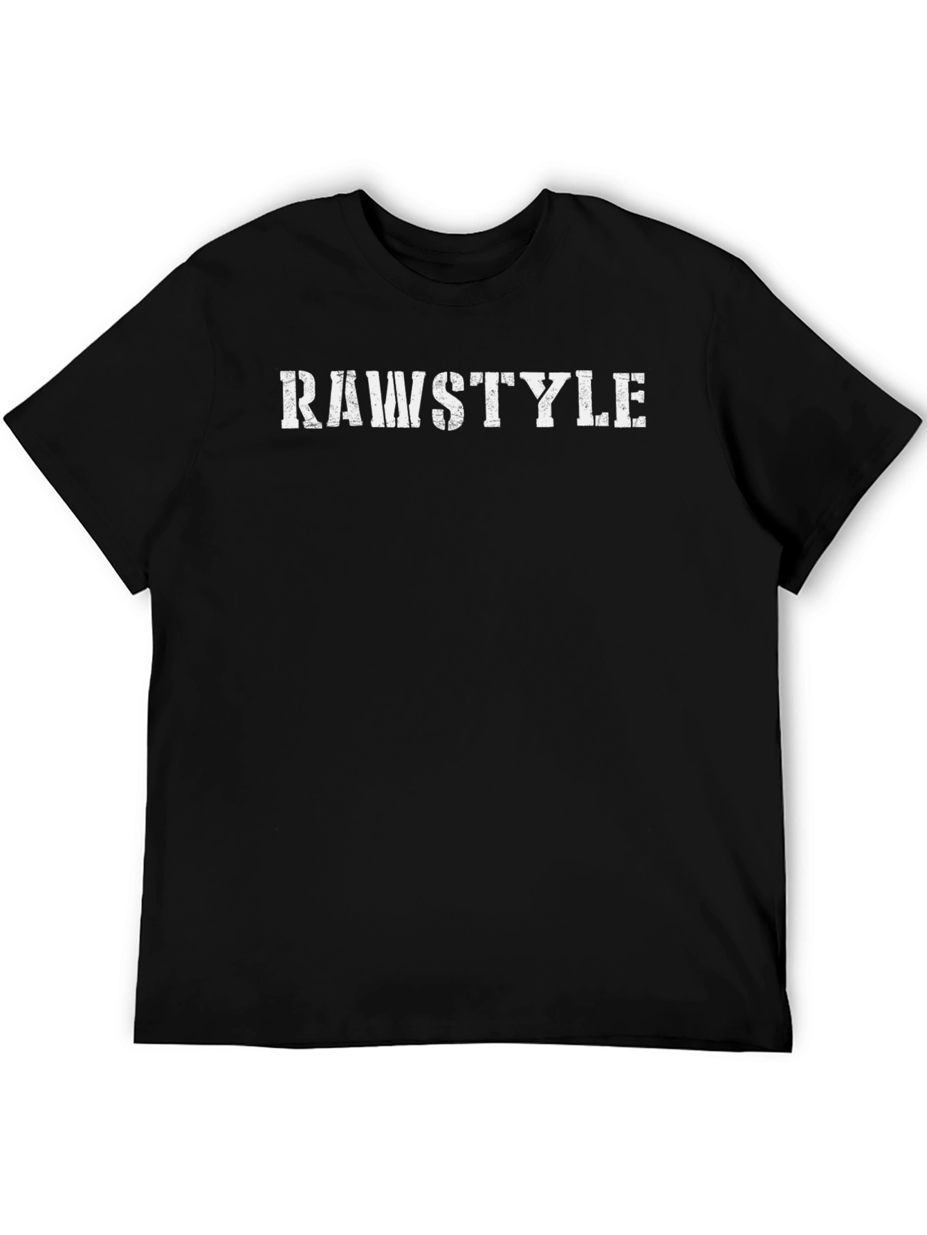 Rawstyle Graphic Tee - Mens Black T-Shirt