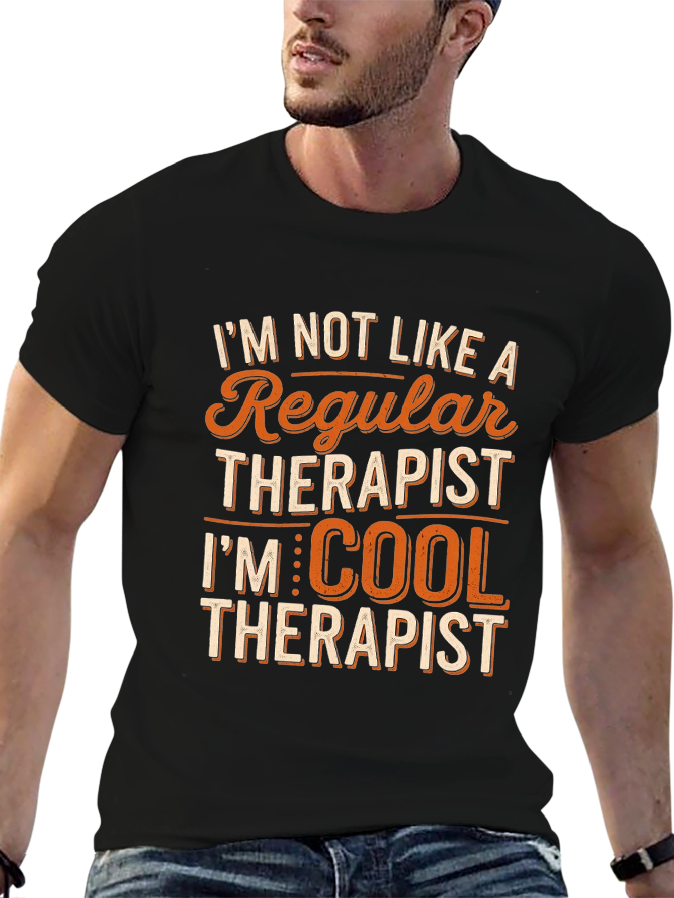 Cool Therapist Graphic Tee - Mens