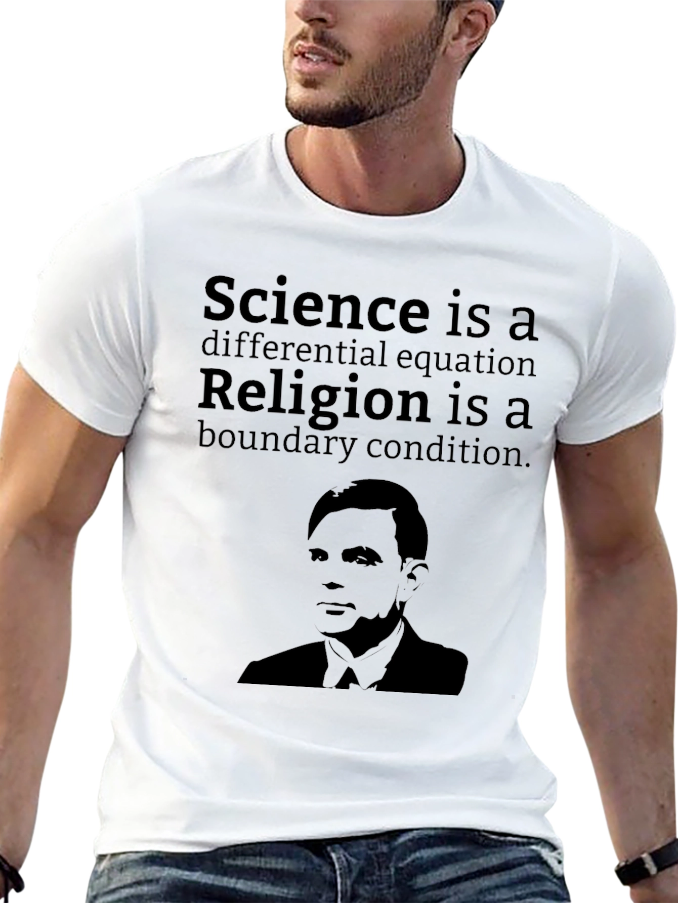 Science vs Religion T-Shirt - Boundary Condition