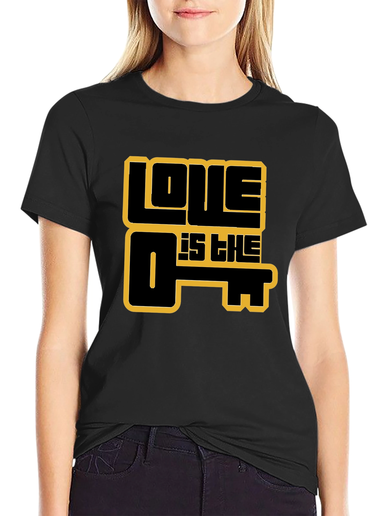 Love is the Key Graphic T-Shirt