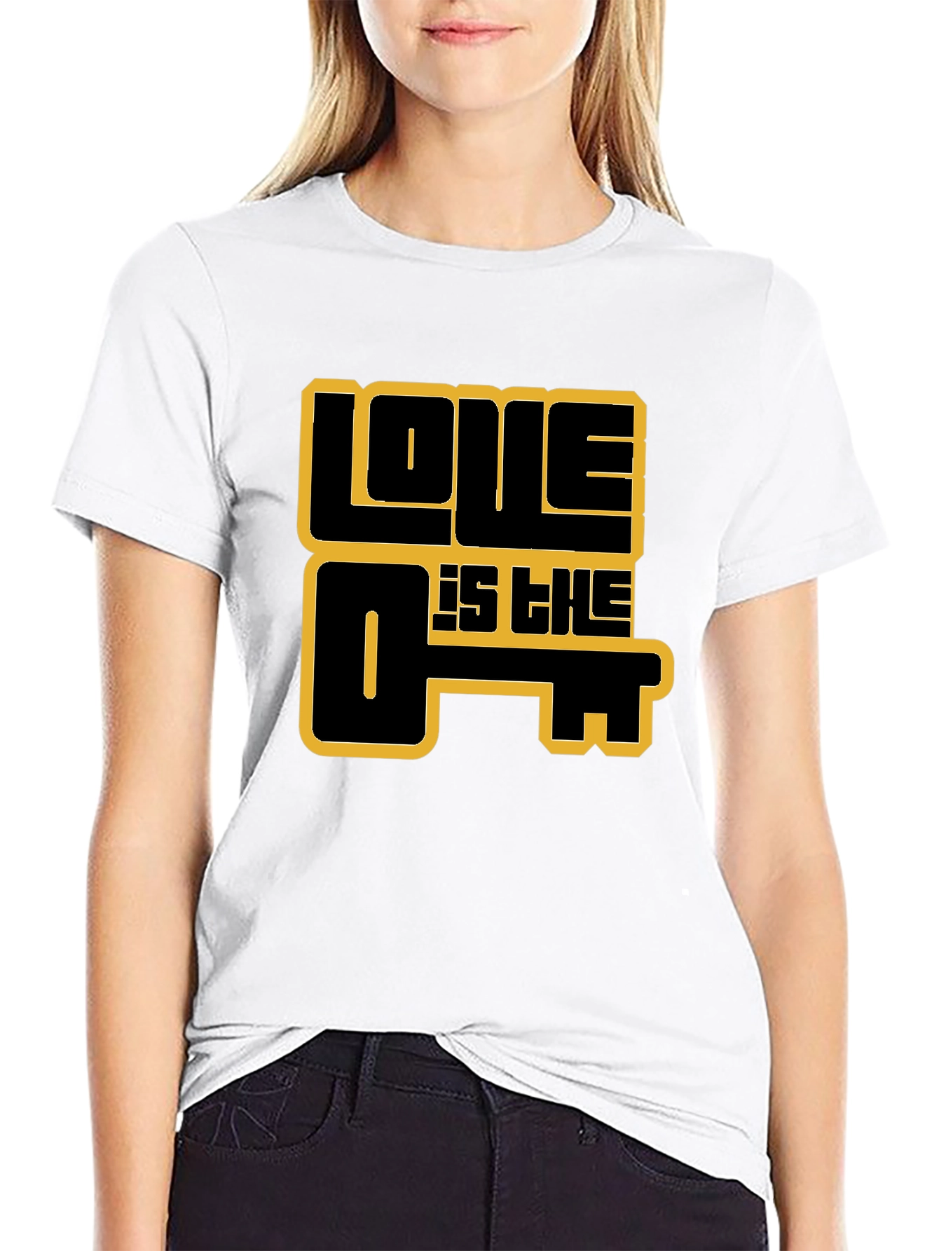 Love is the Key Graphic T-Shirt
