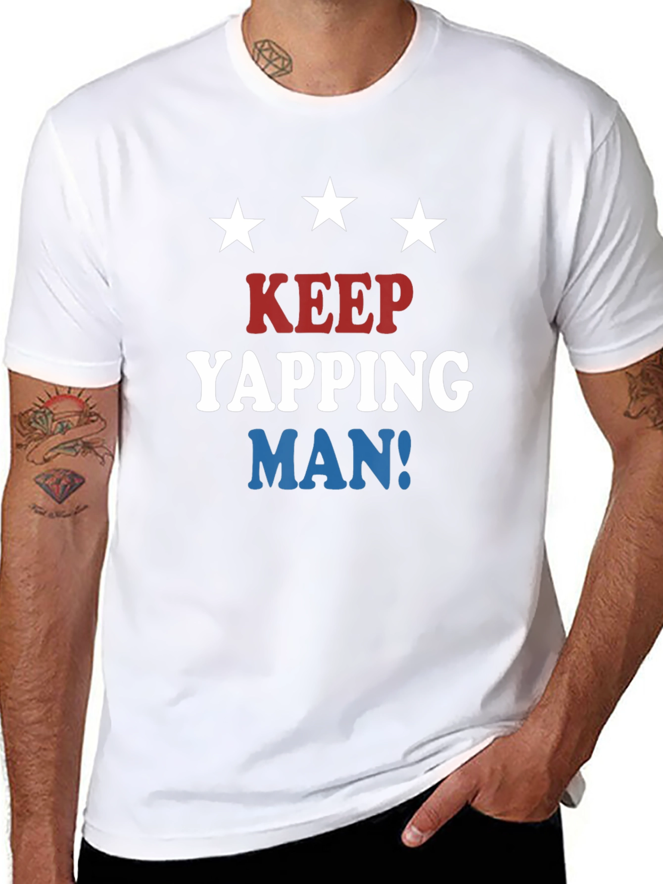 Keep Yapping Man T-Shirt