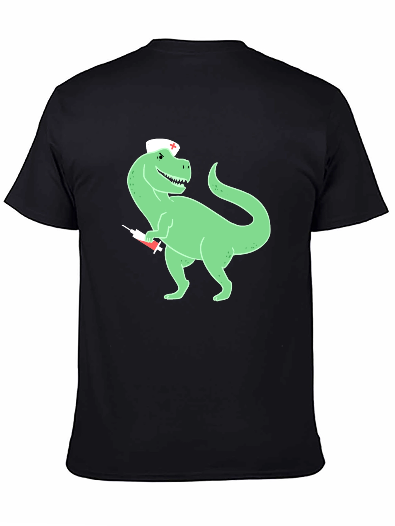 Dinosaur Nurse T-Shirt - Quirky Graphic Tee