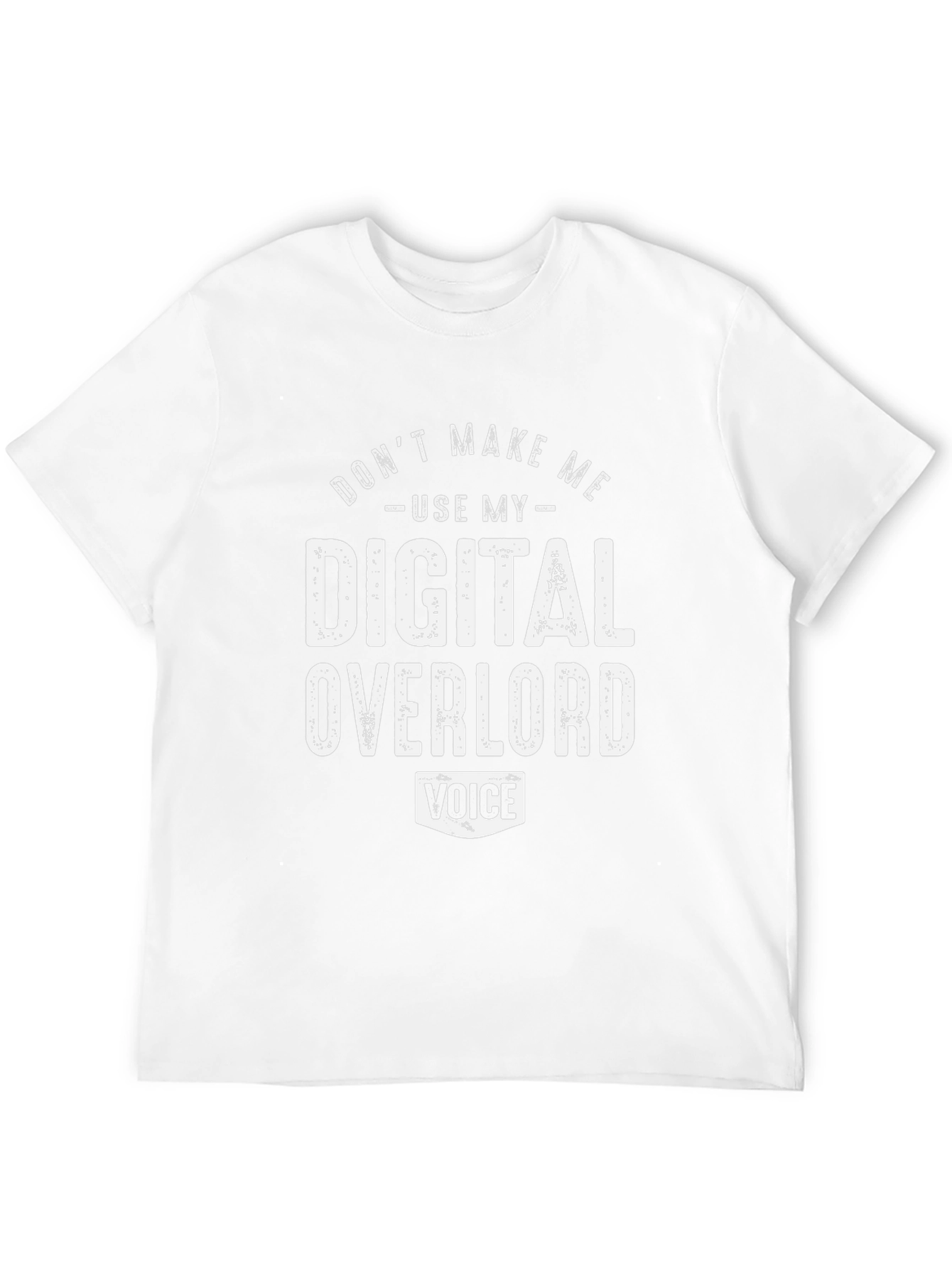 Digital Overlord Funny Graphic Novelty T-Shirt