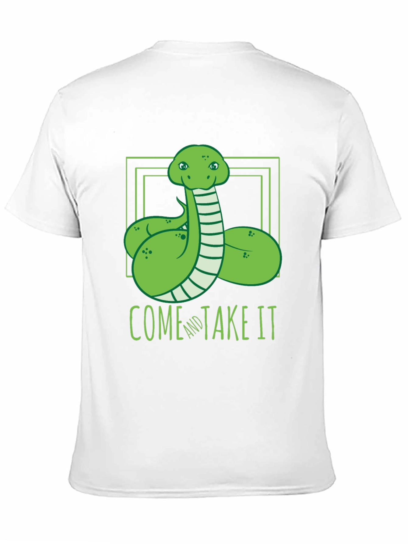 Come and Take It Snake Graphic T-Shirt