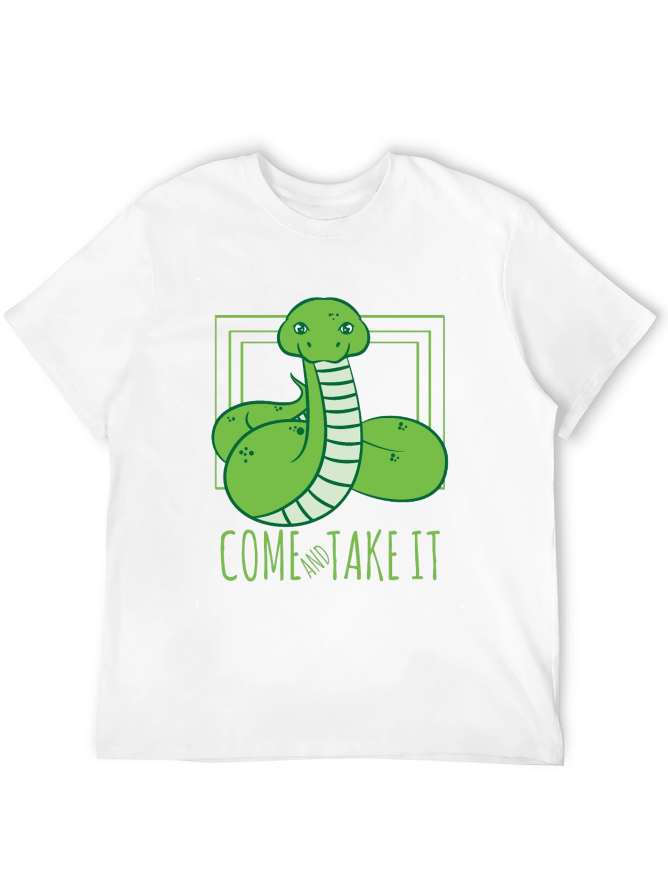 Come and Take It Snake Graphic T-Shirt