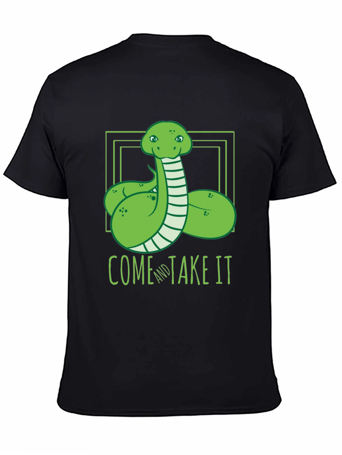 Come and Take It Snake Graphic T-Shirt
