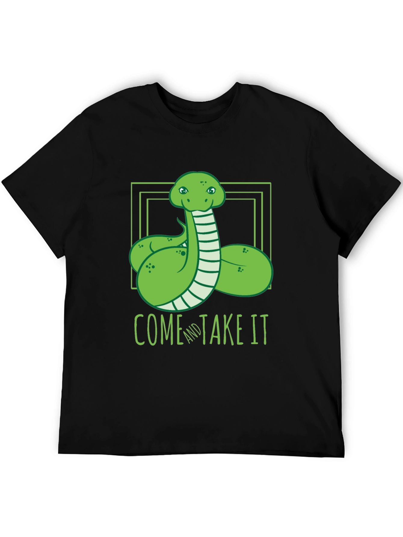 Come and Take It Snake Graphic T-Shirt