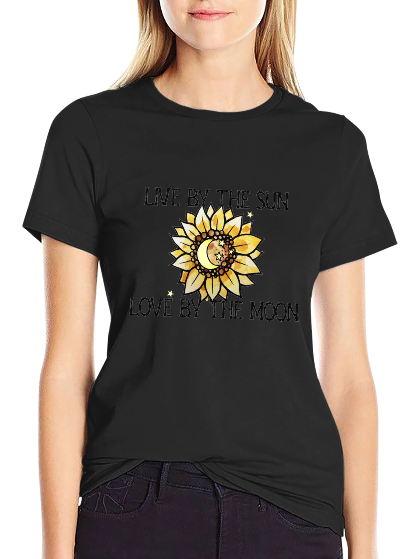 Sunflower Moon Graphic Tee