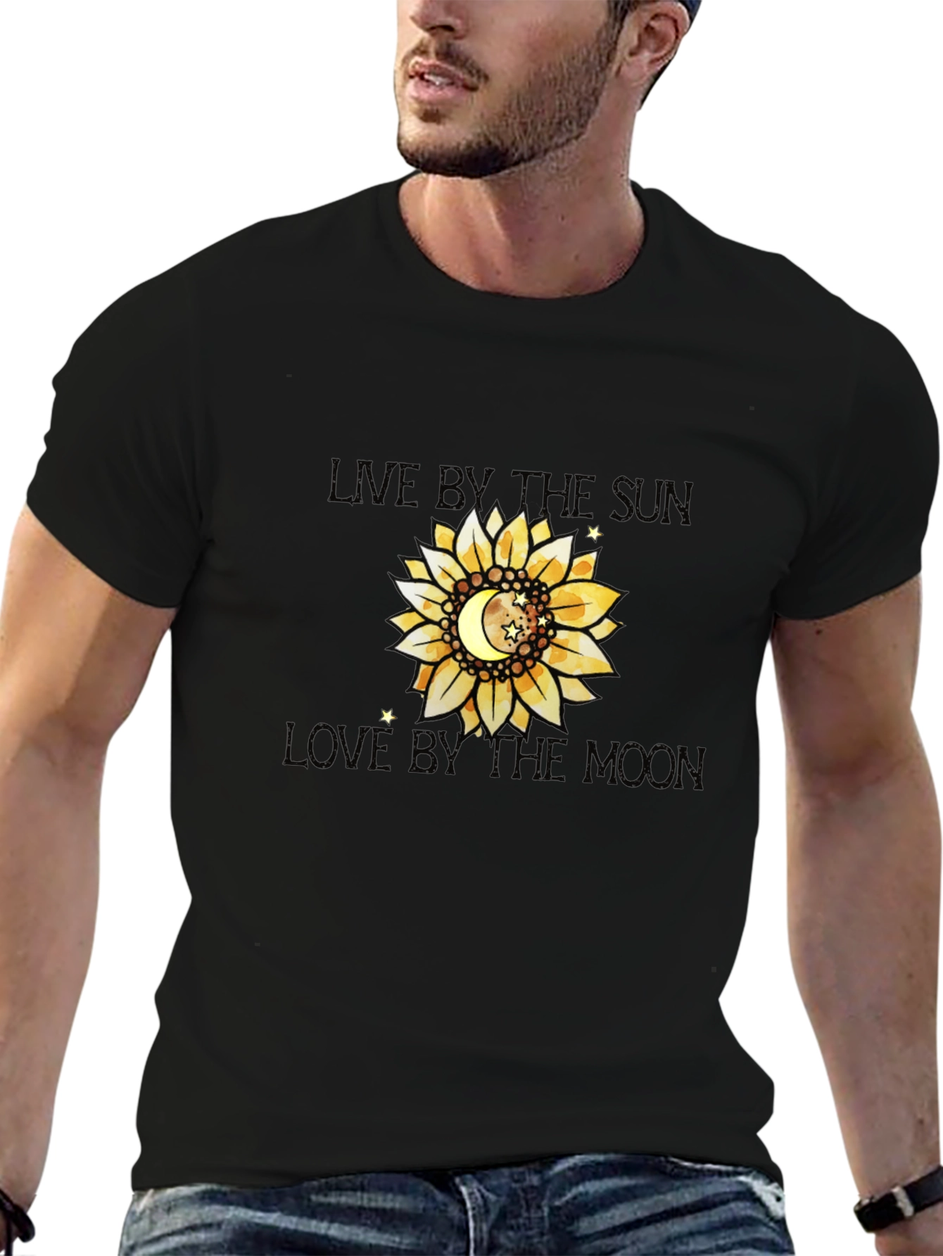 Sunflower Moon Graphic Tee