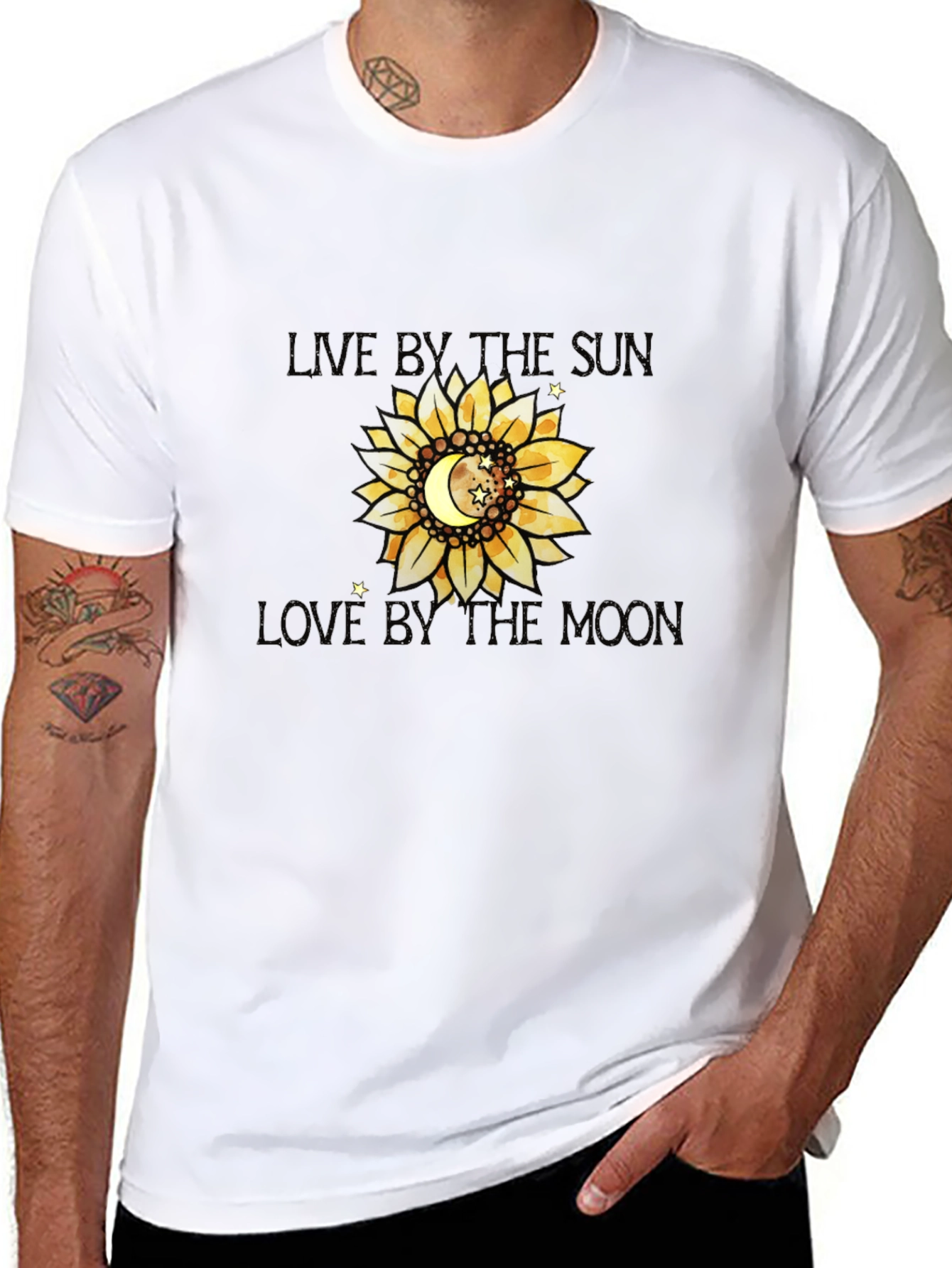 Sunflower Moon Graphic Tee