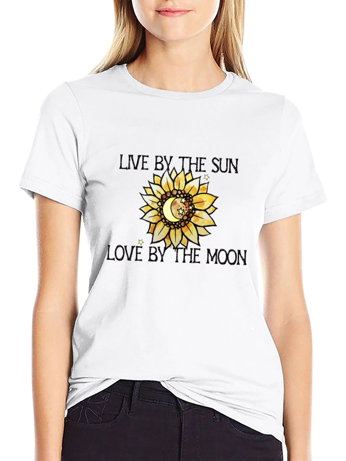 Sunflower Moon Graphic Tee