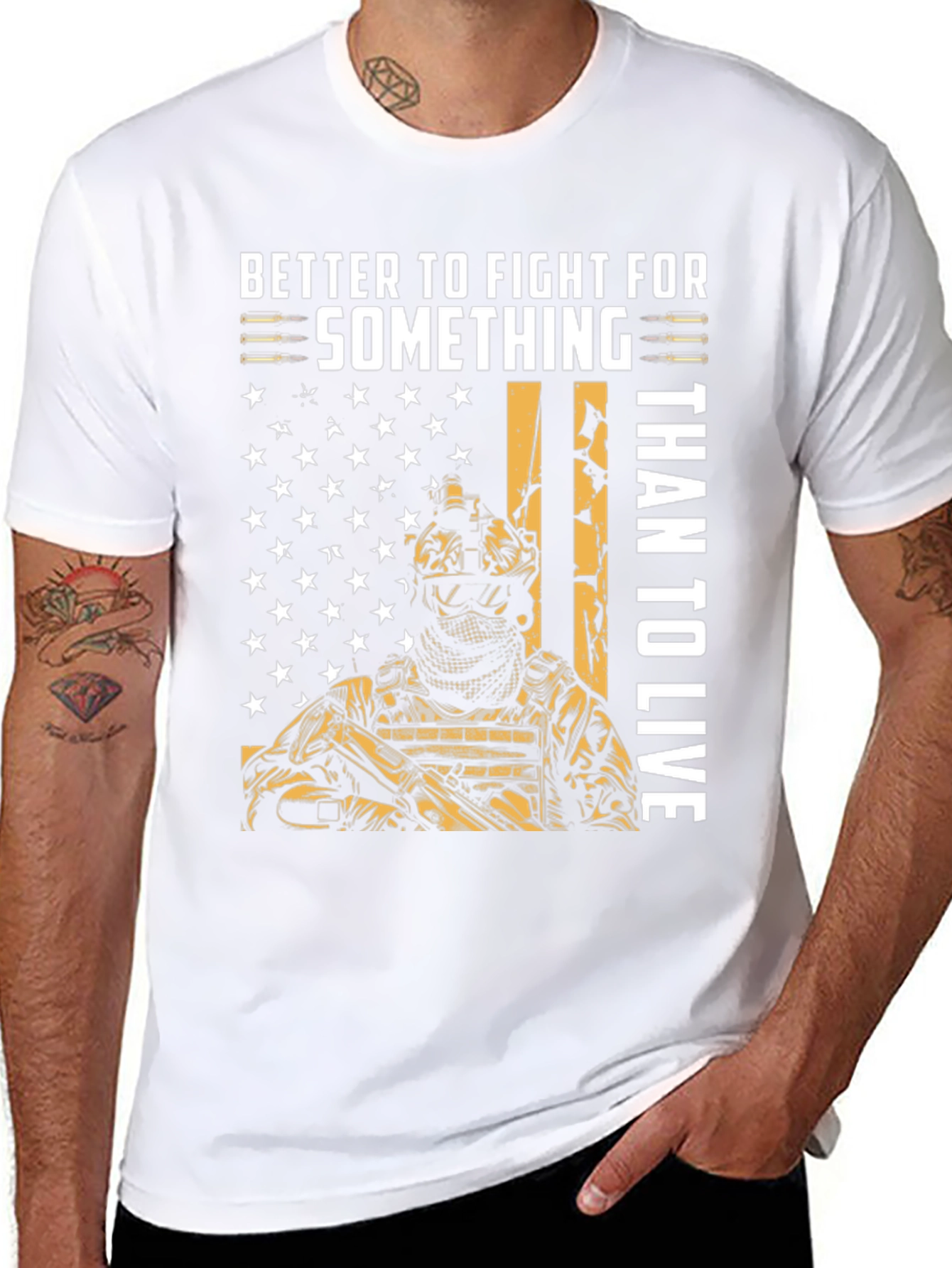 Fight for Something Graphic T-Shirt