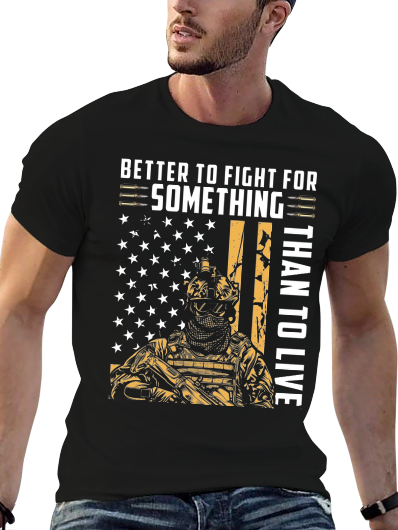 Fight for Something Graphic T-Shirt