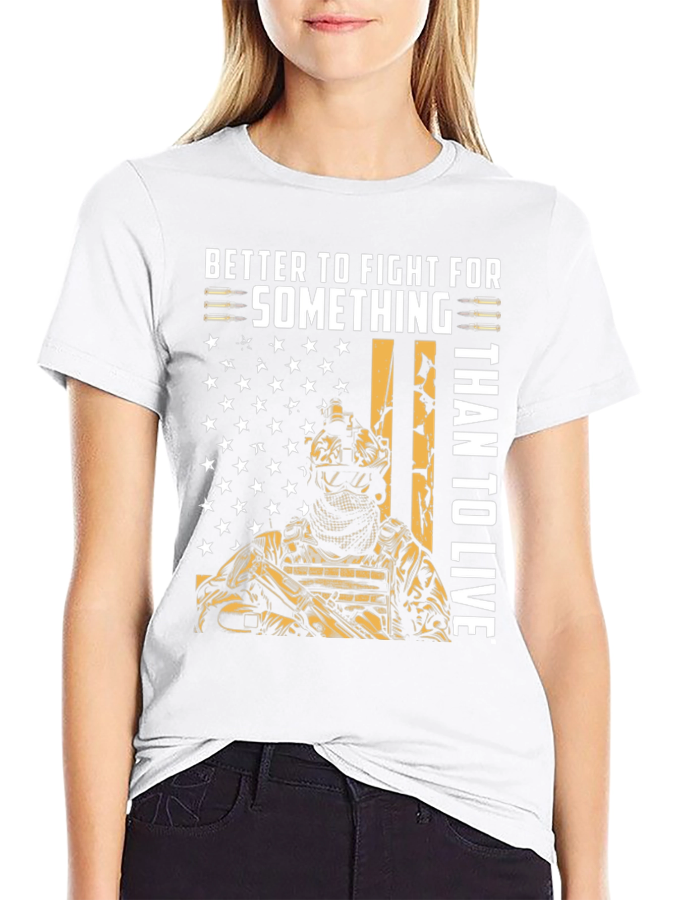 Fight for Something Graphic T-Shirt
