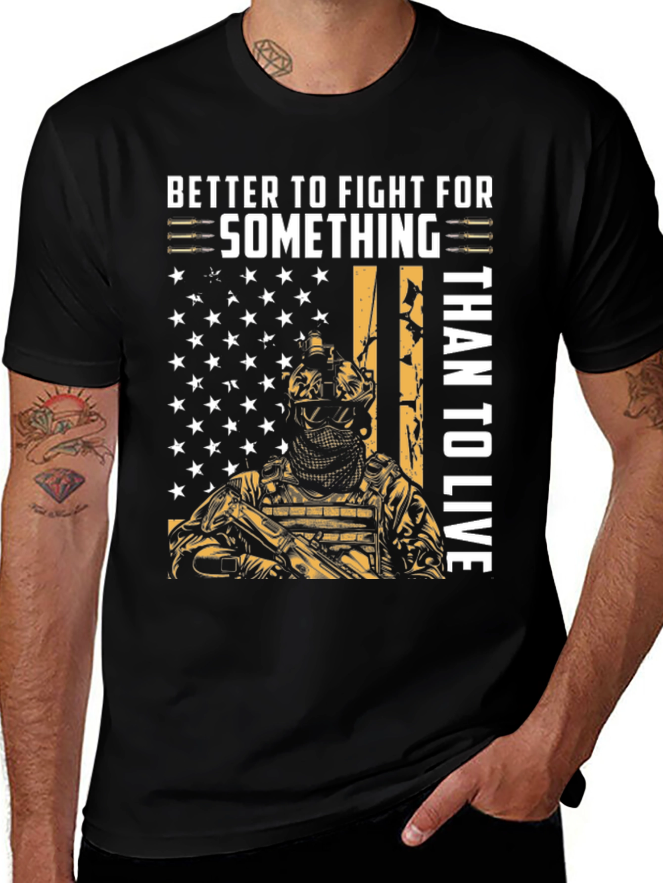 Fight for Something Graphic T-Shirt