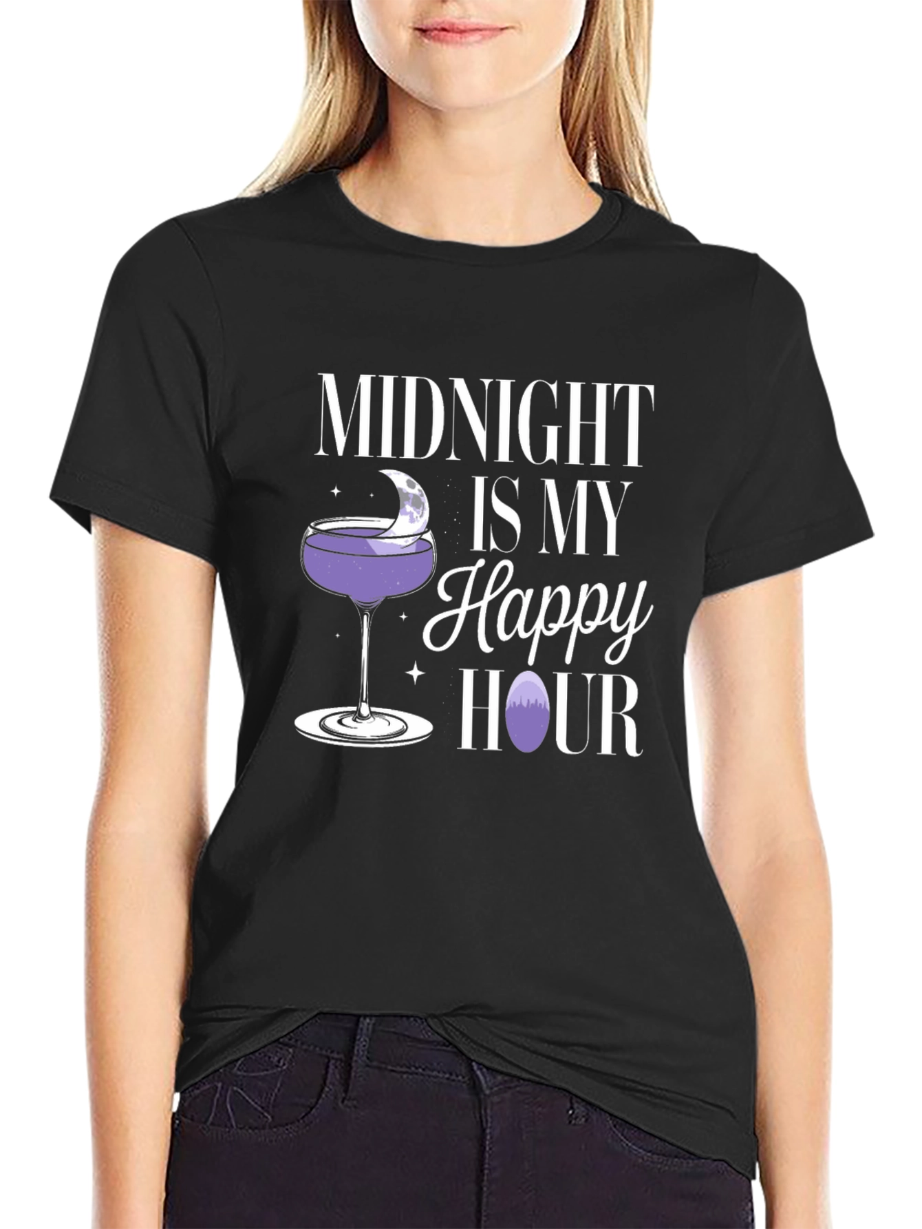 Midnight is My Happy Hour T-Shirt