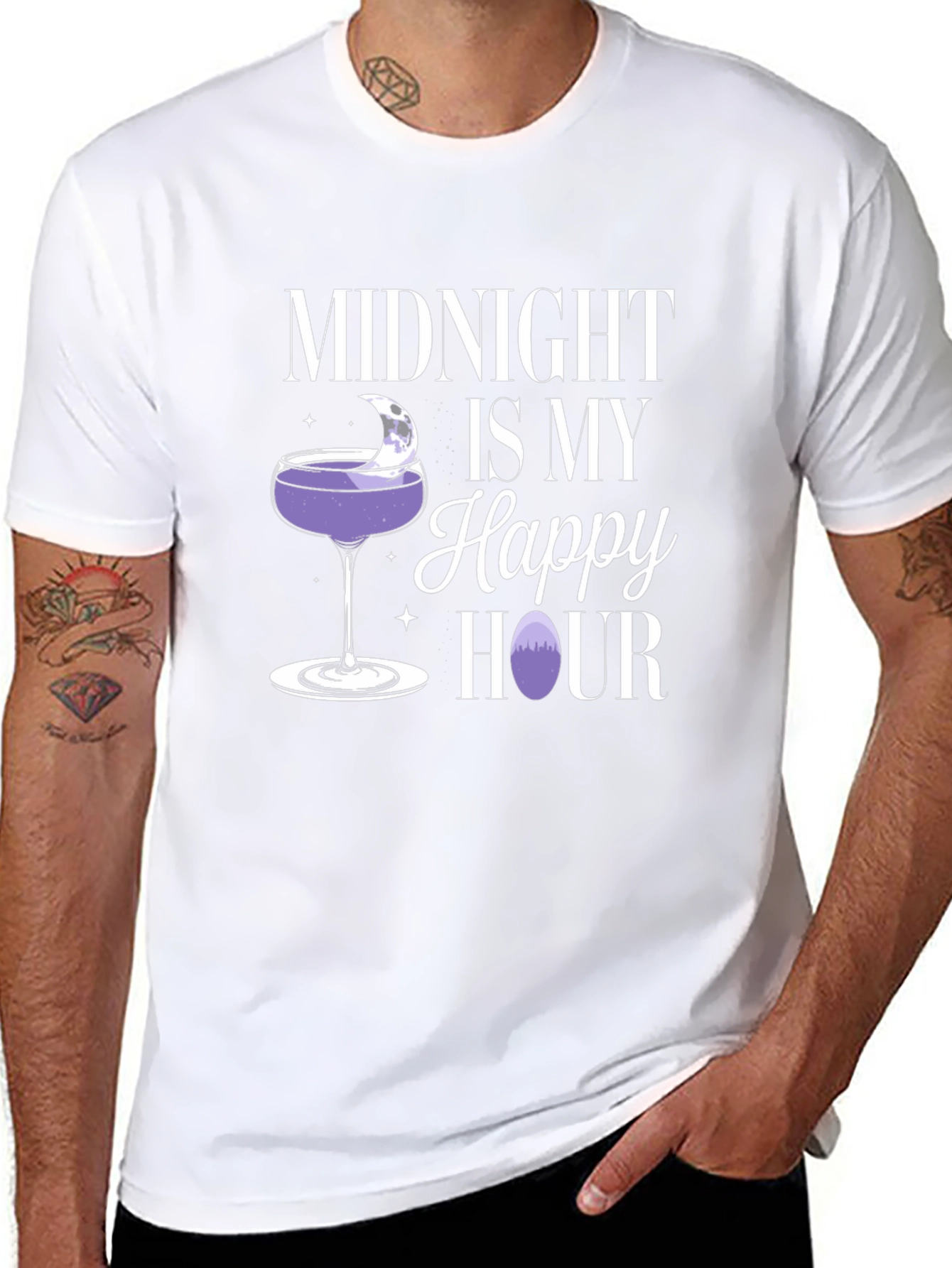 Midnight is My Happy Hour T-Shirt