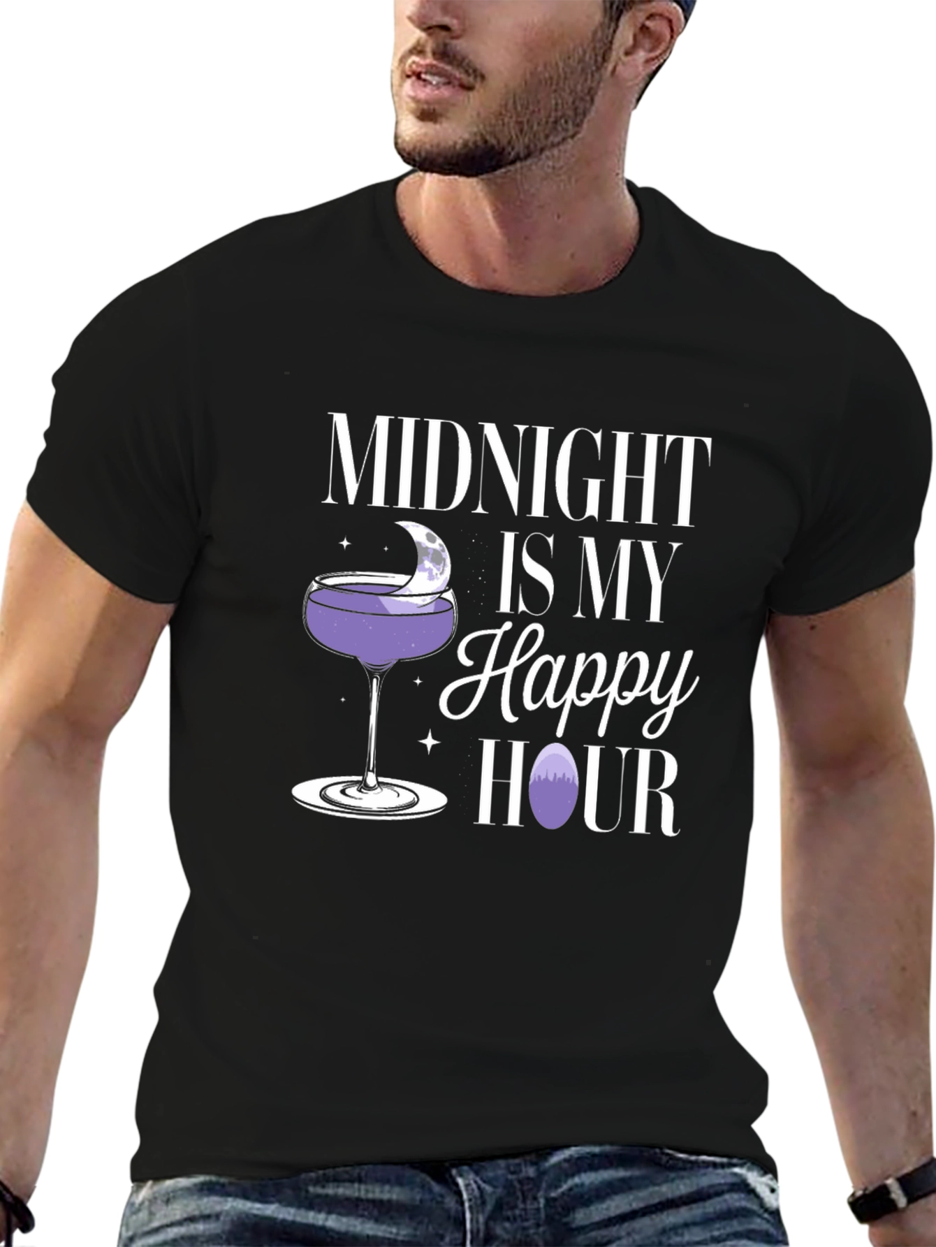 Midnight is My Happy Hour T-Shirt