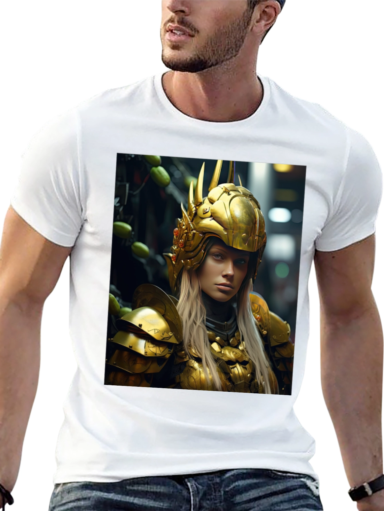 Golden Knight Woman Graphic T-Shirt