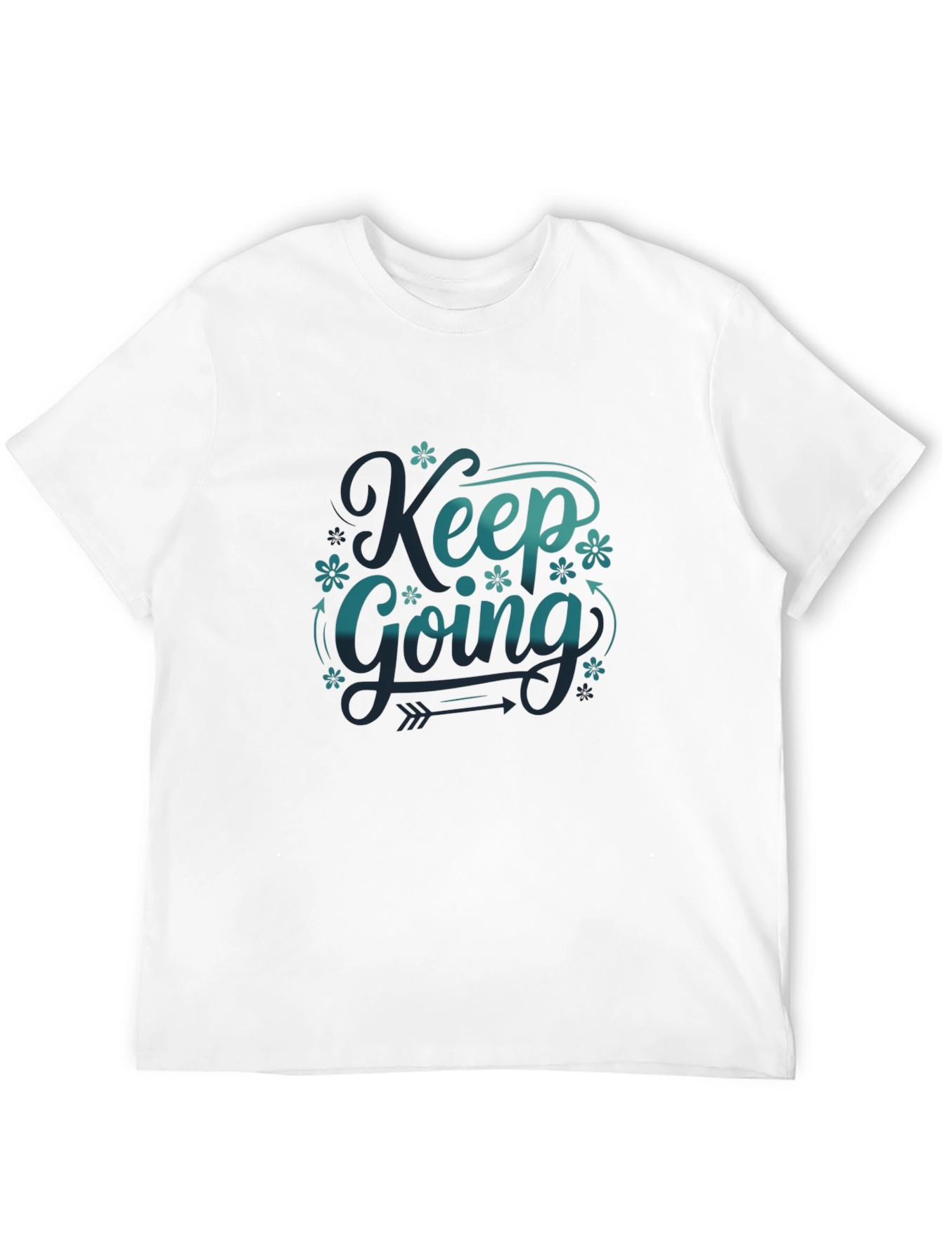 Keep Going Graphic Tee - Black