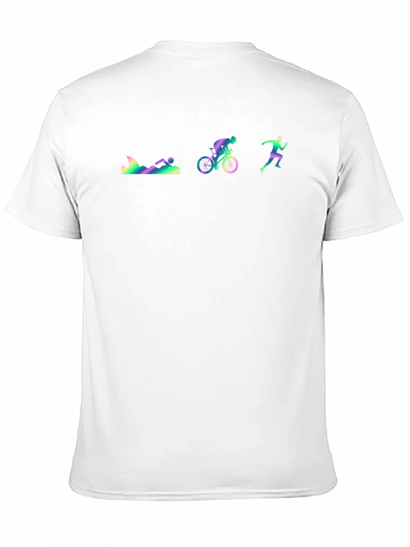 Triathlon Graphic Tee - Swim Bike Run