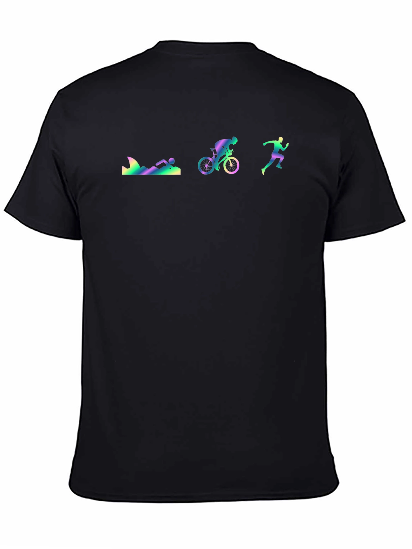 Triathlon Graphic Tee - Swim Bike Run