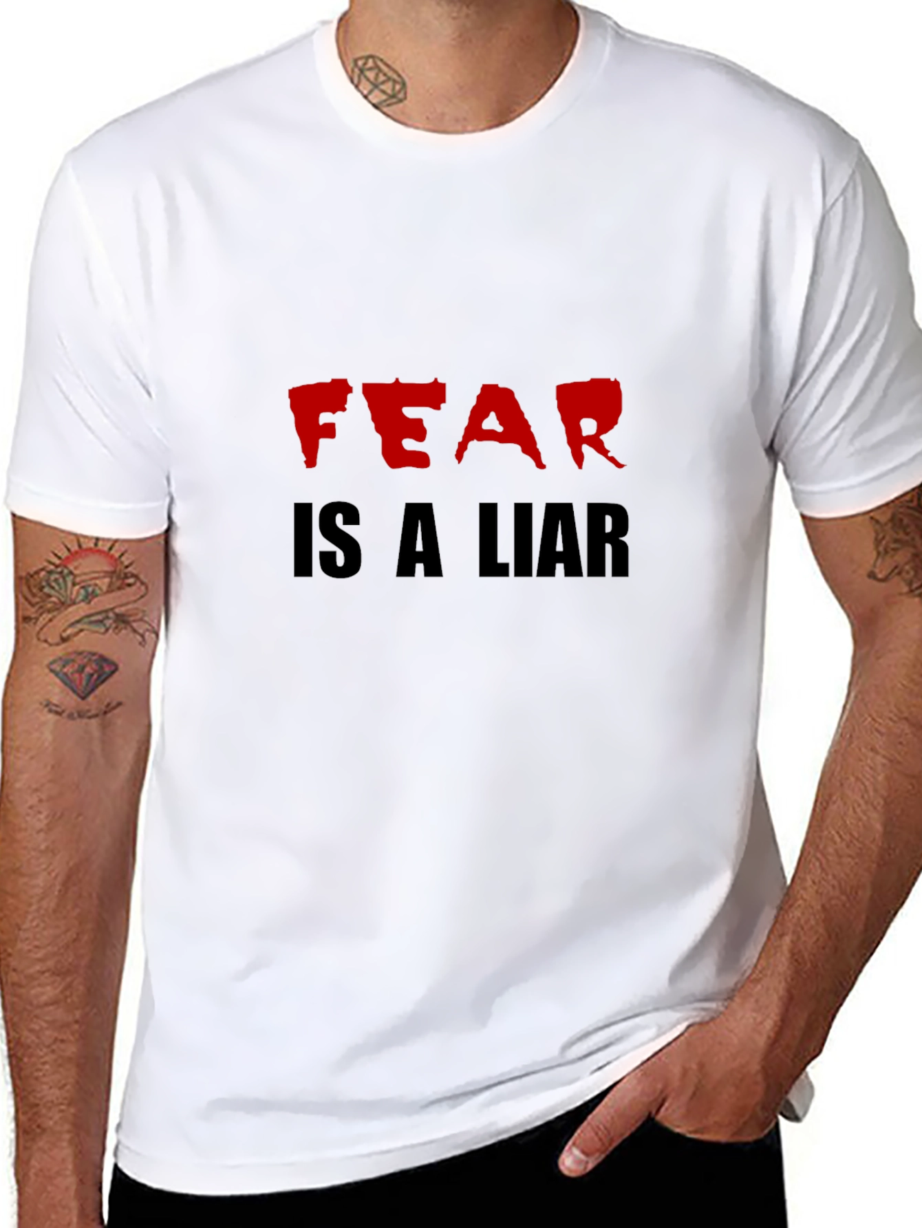 Fear Is A Liar Graphic T-Shirt