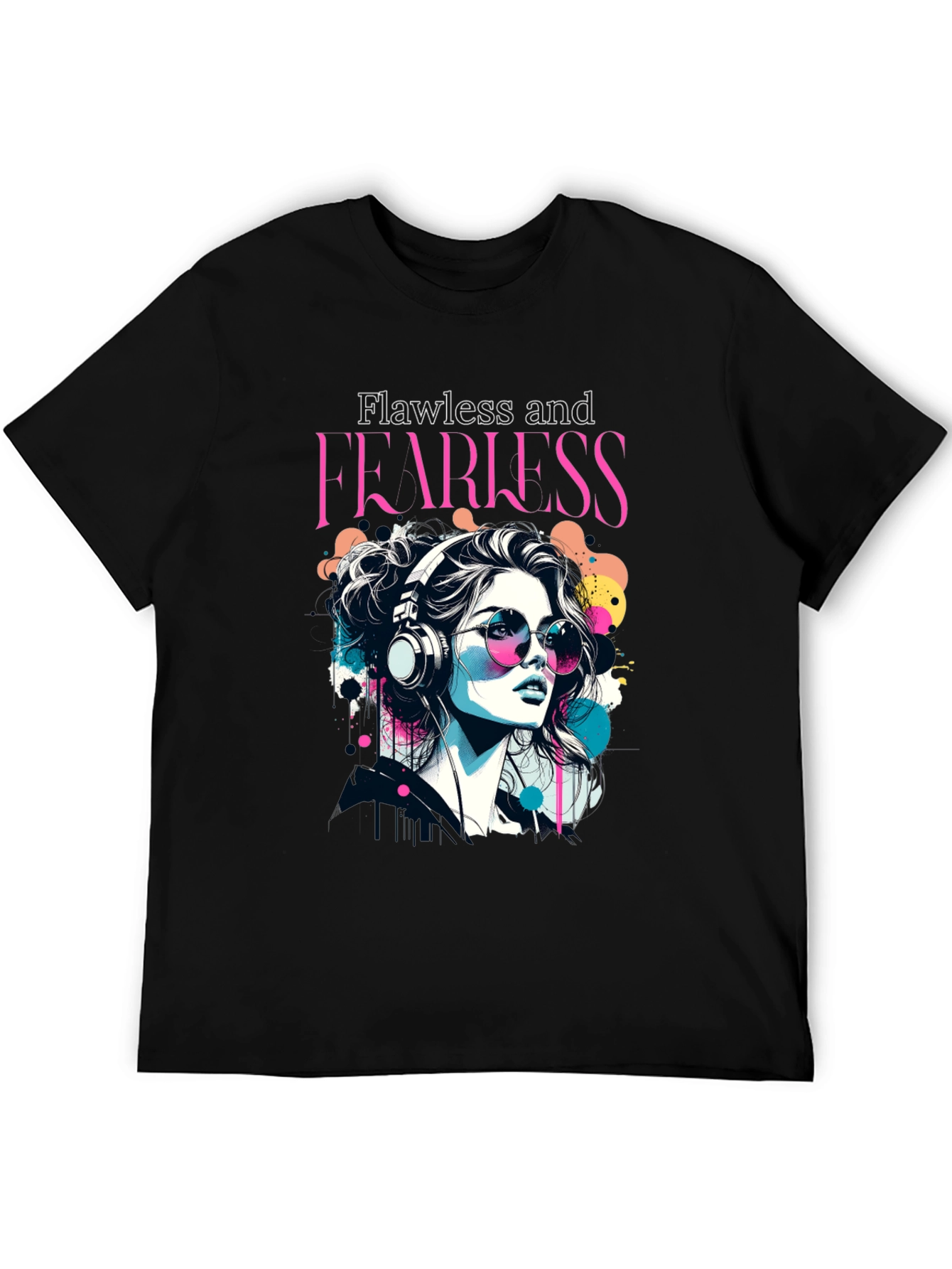 Flawless & Fearless Graphic Tee - Stylish Comfort
