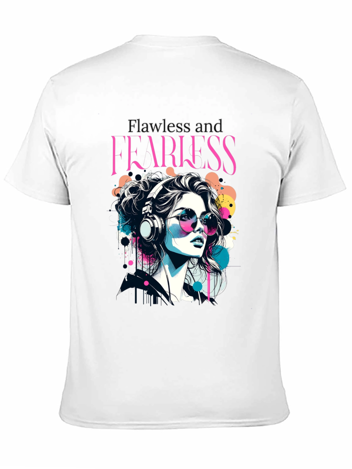 Flawless & Fearless Graphic Tee - Stylish Comfort
