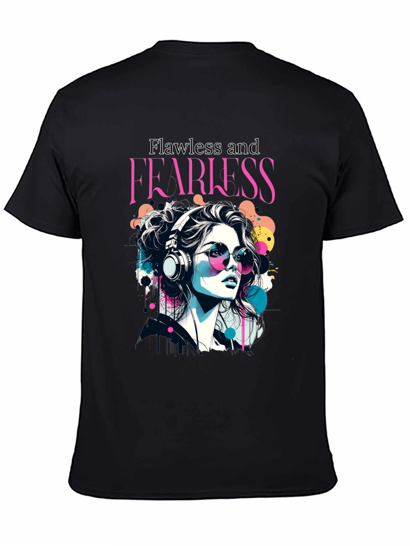Flawless & Fearless Graphic Tee - Stylish Comfort