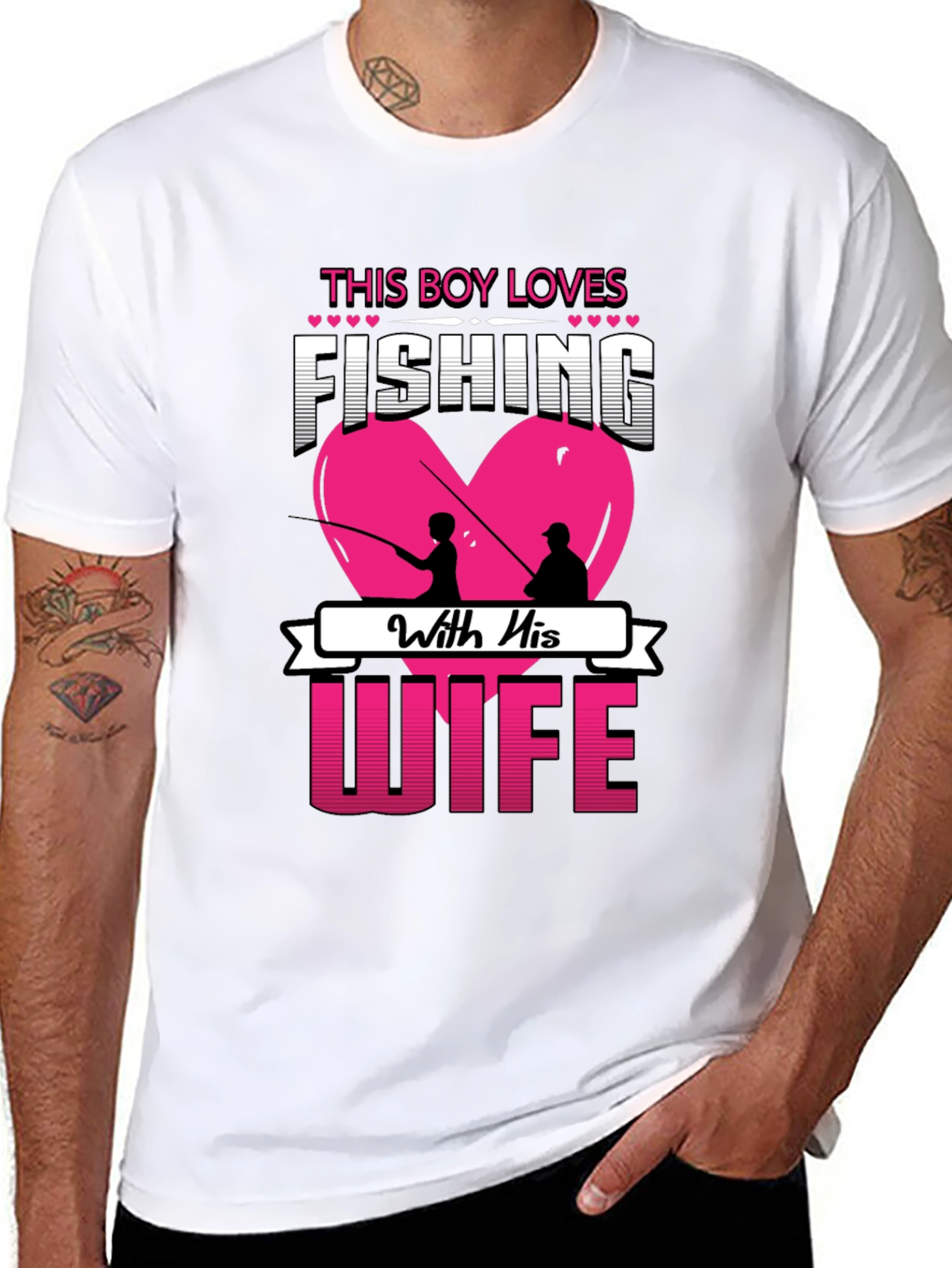 Fishing With Wife T-Shirt