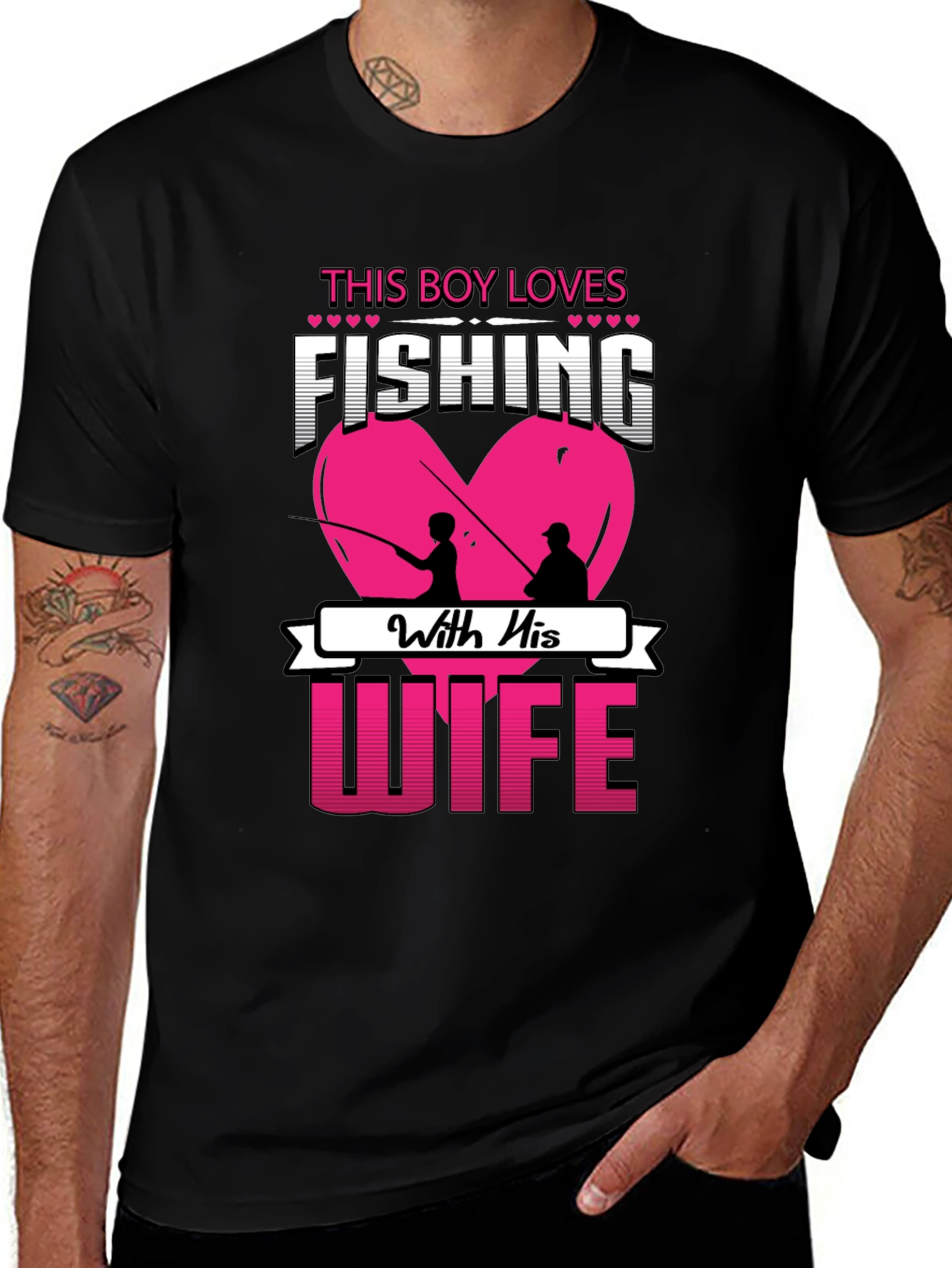 Fishing With Wife T-Shirt