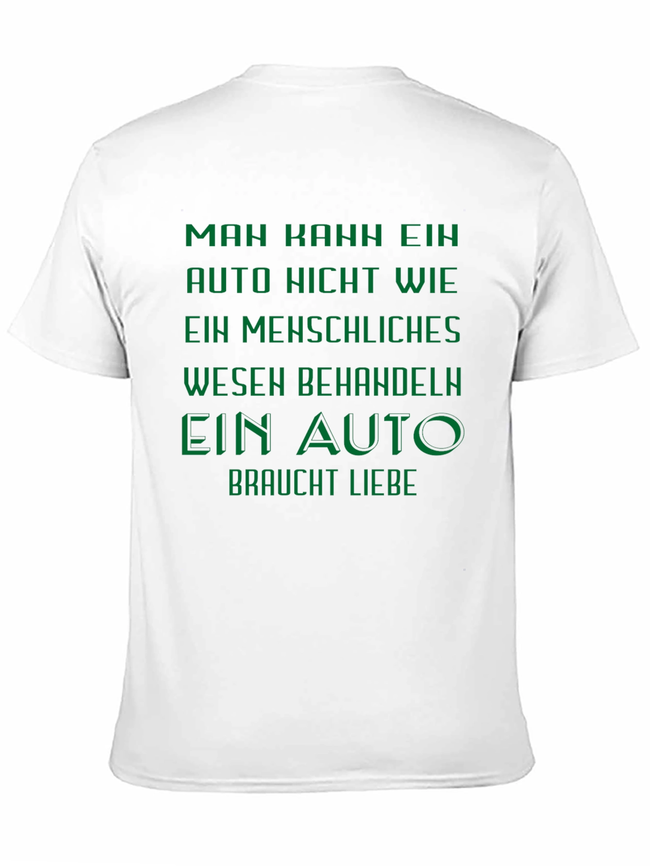 Man Kann Auto Liebe T-Shirt