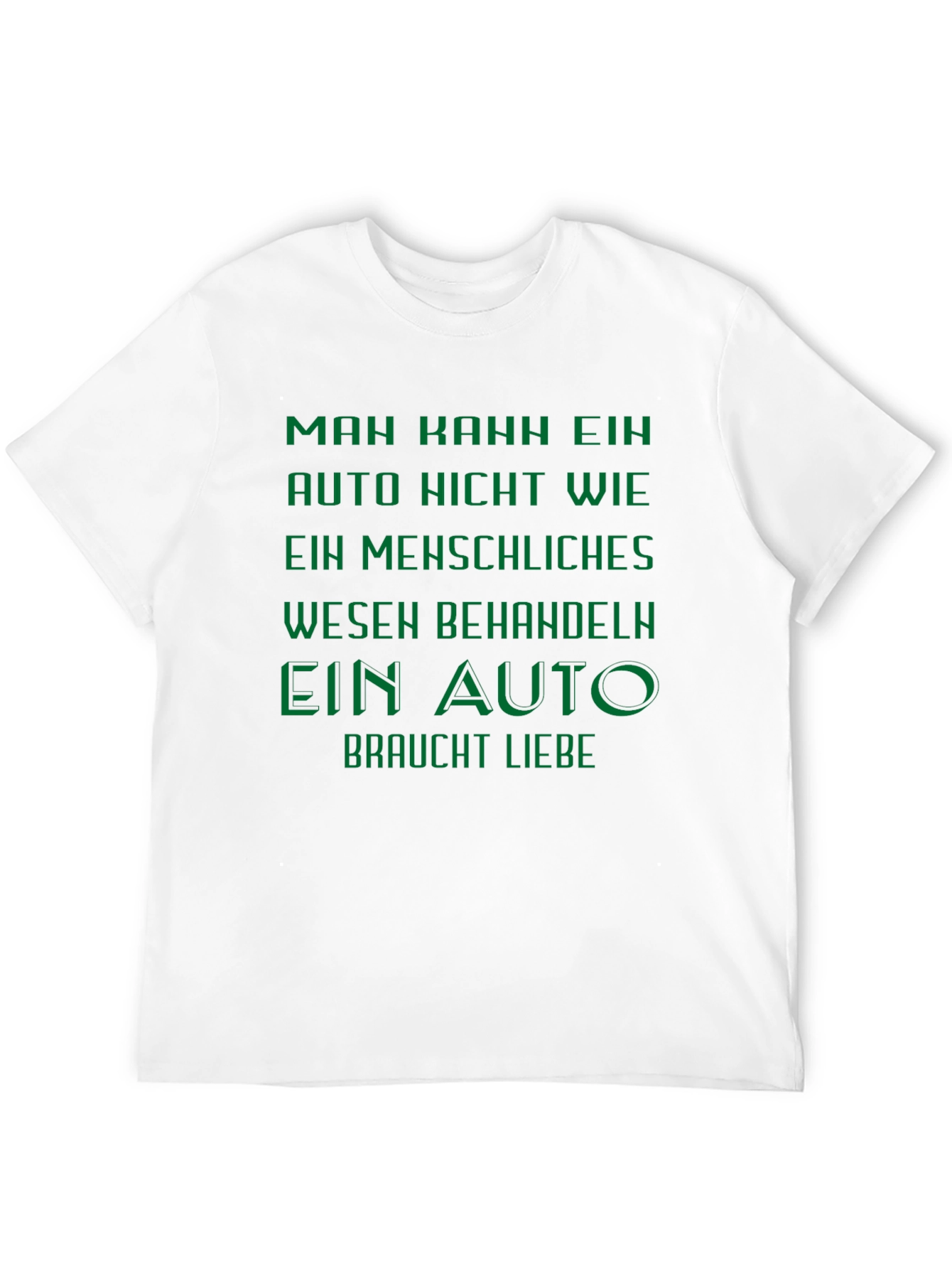 Man Kann Auto Liebe T-Shirt