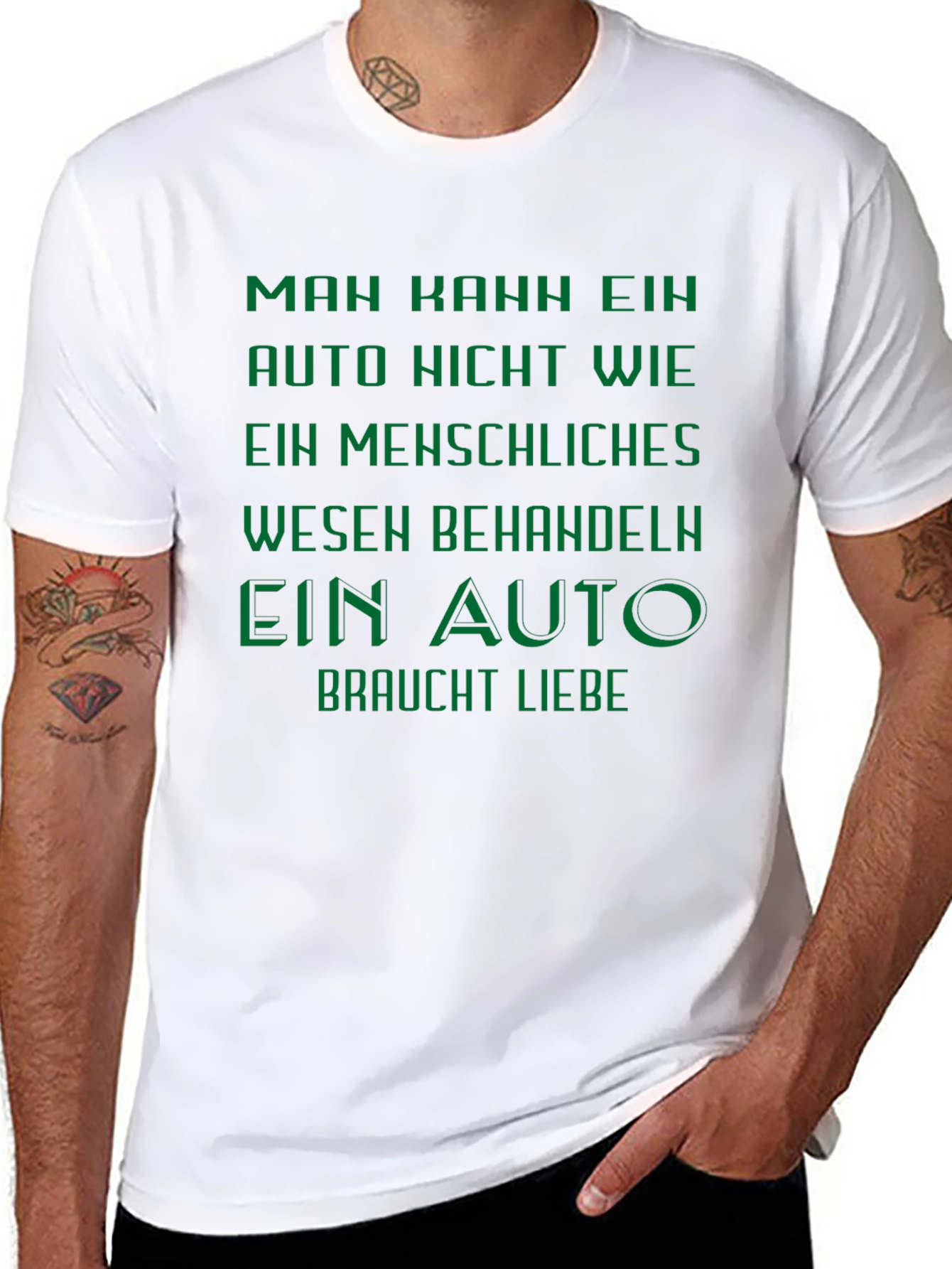 Man Kann Auto Liebe T-Shirt
