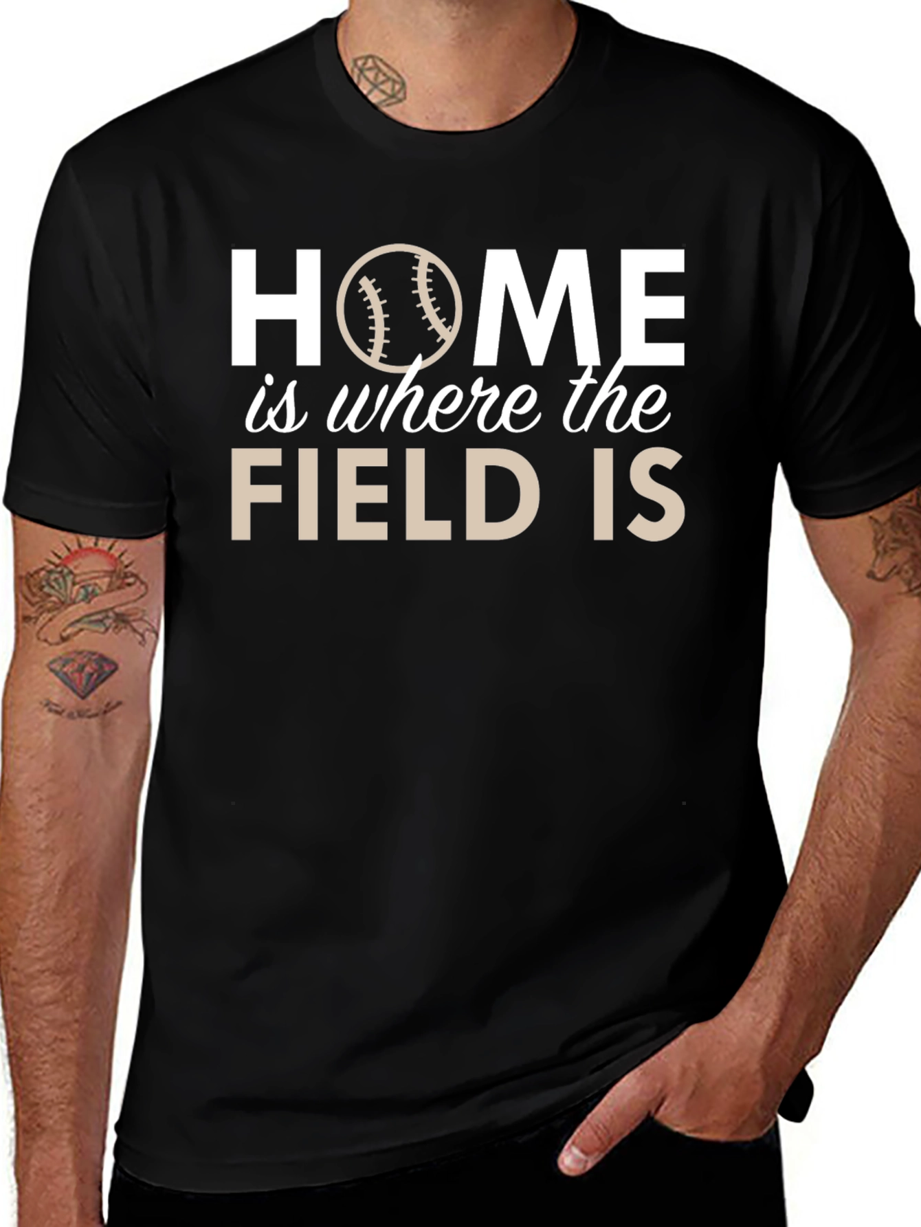 Home Field Baseball T-Shirt