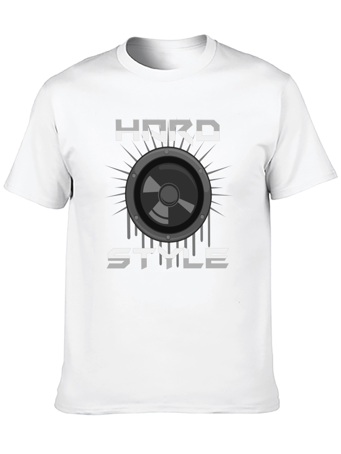 Hard Style Graphic Tee - Music Inspired Design