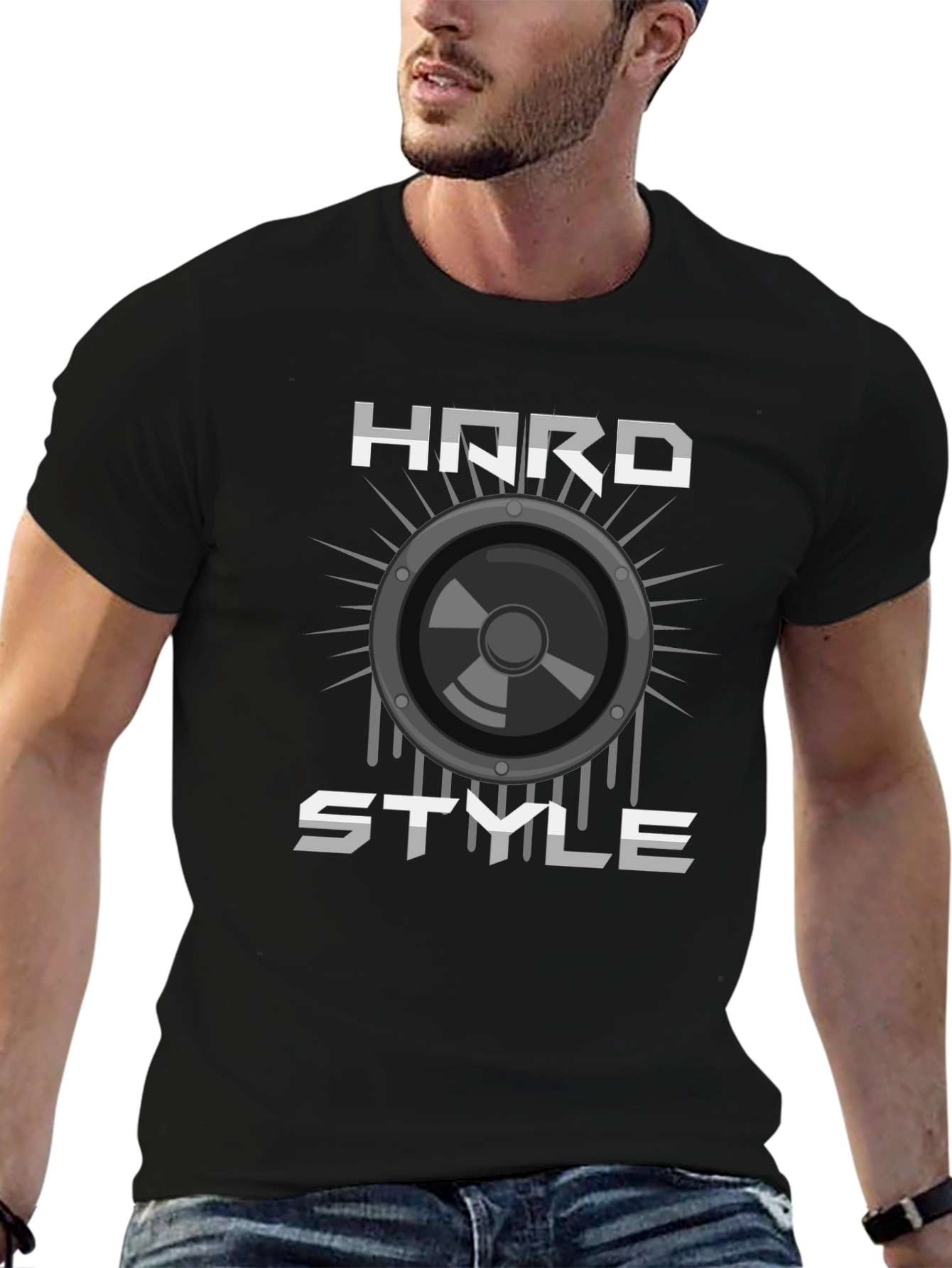 Hard Style Graphic Tee - Music Inspired Design