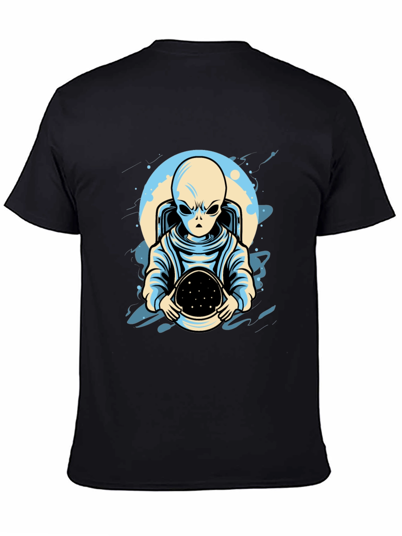 Alien Astronaut Graphic T-Shirt