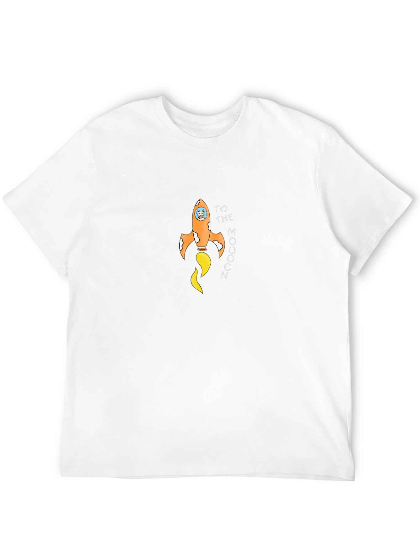 To The Moon Rocket T-Shirt