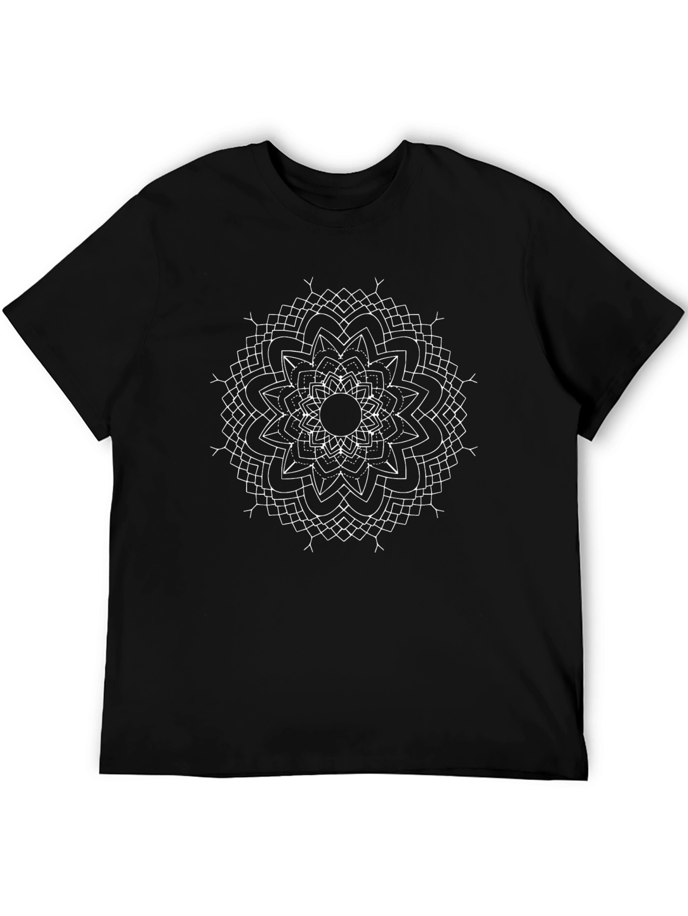 Mandala Graphic Black T-Shirt - Stylish and Unique Design