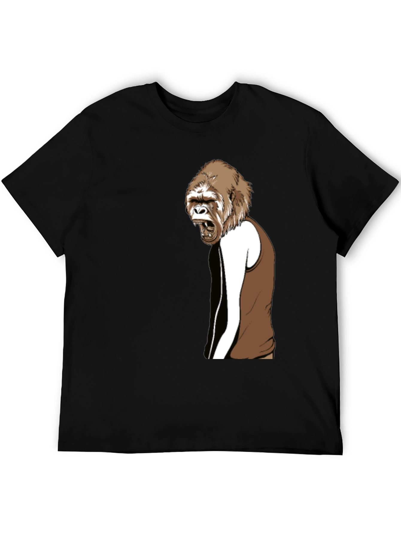 Gorilla Graphic Tee - Black T-Shirt