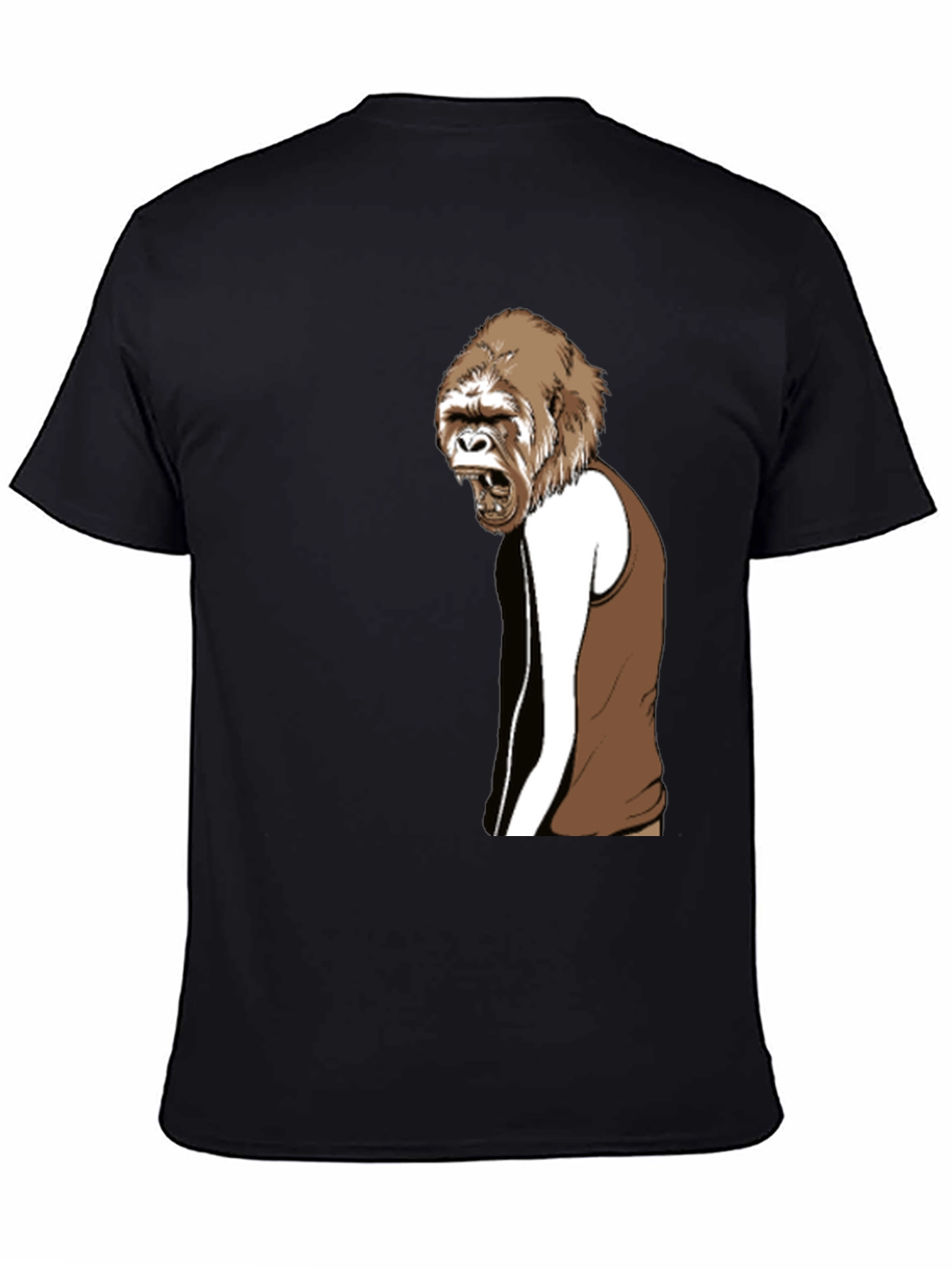 Gorilla Graphic Tee - Black T-Shirt