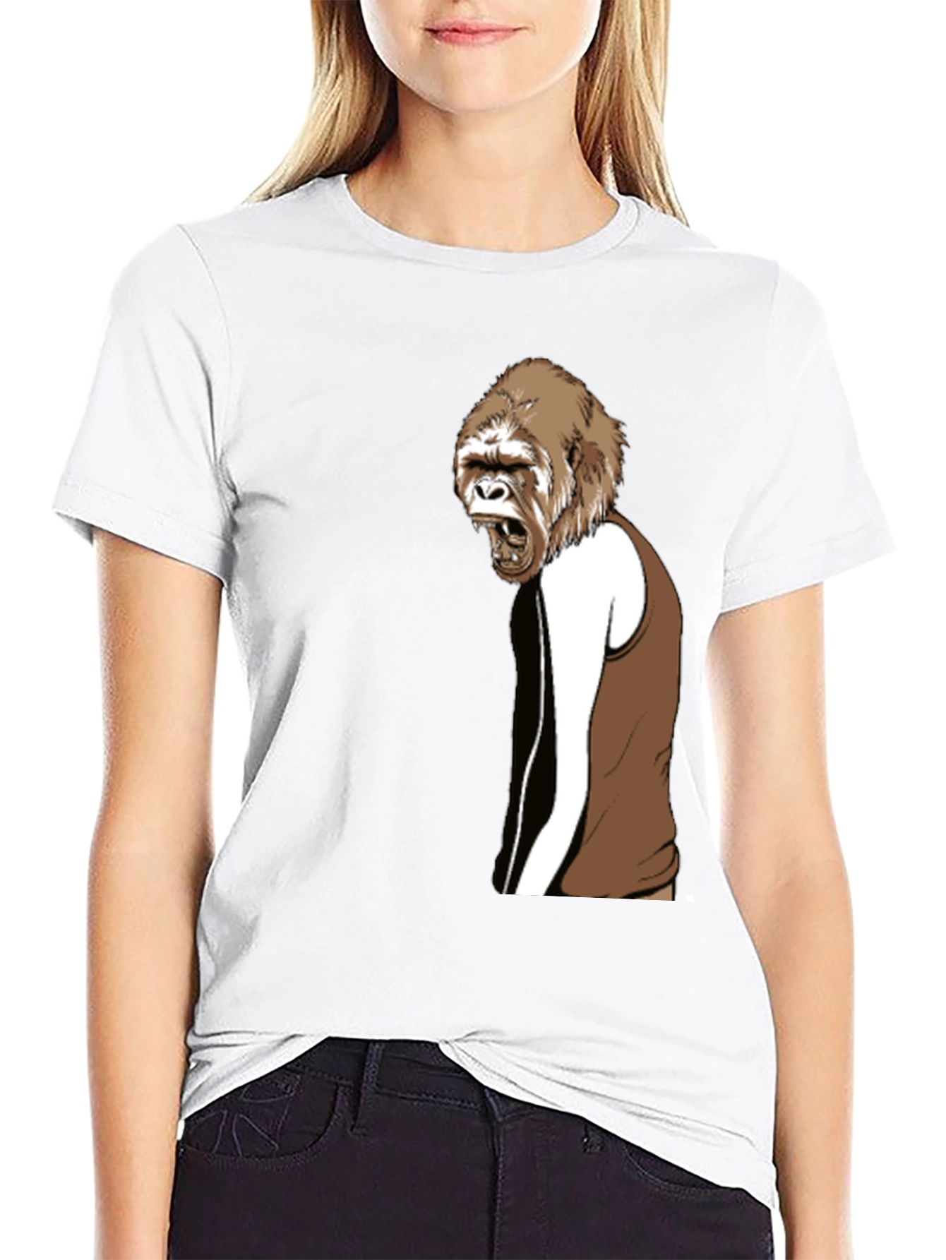 Gorilla Graphic Tee - Black T-Shirt