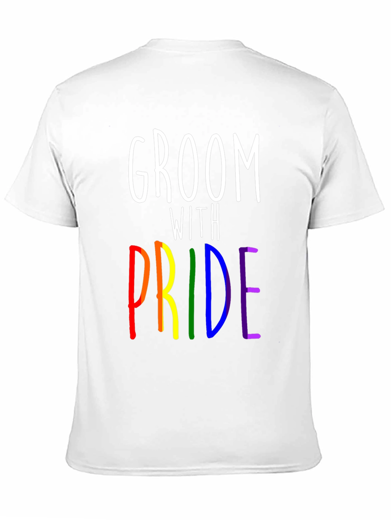 Groom With Pride LGBTQ+ T-Shirt