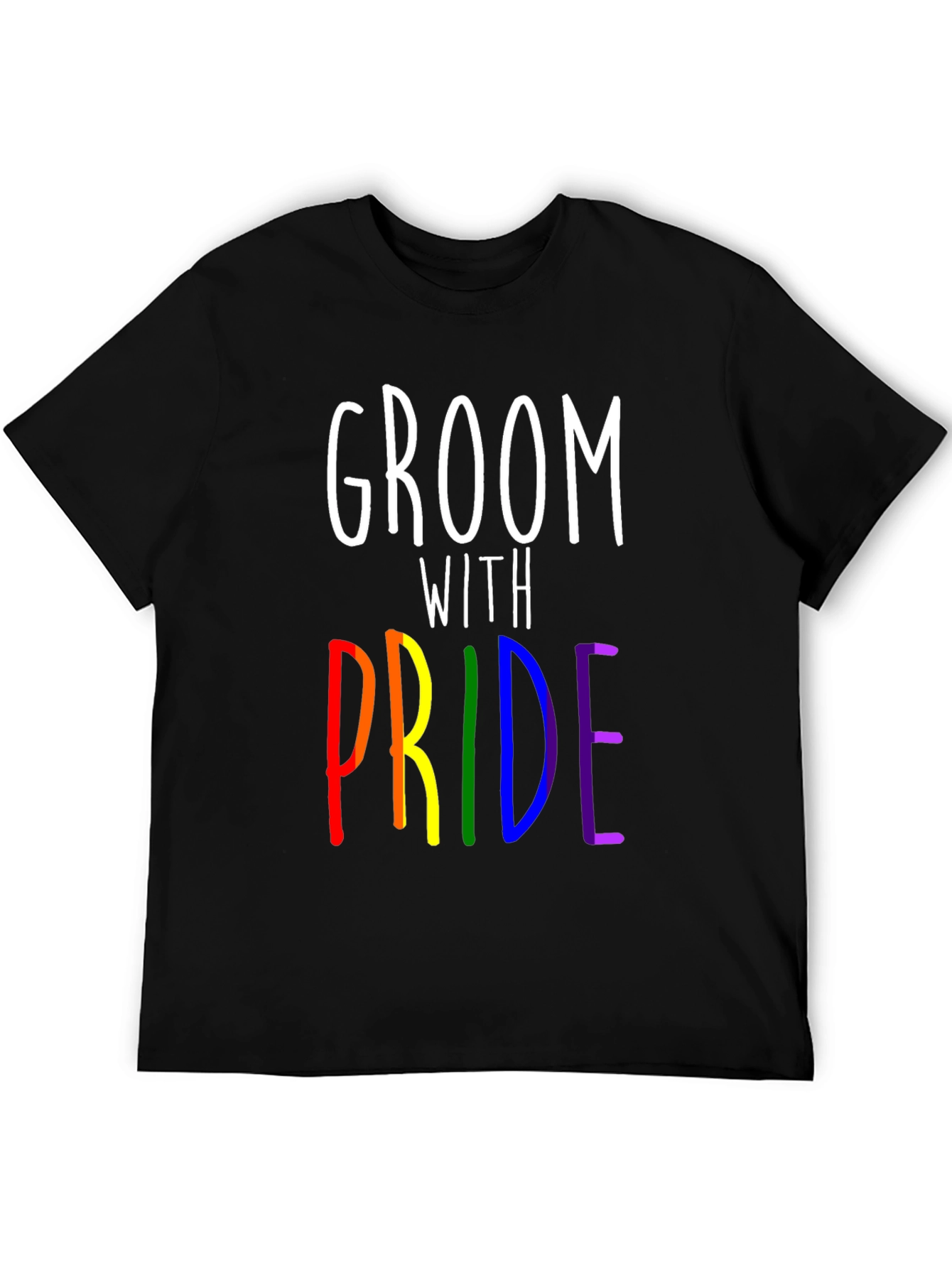 Groom With Pride LGBTQ+ T-Shirt
