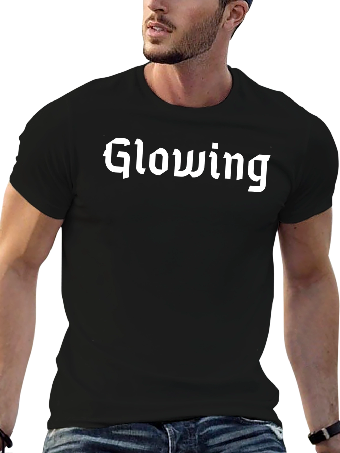 Glowing Black T-Shirt