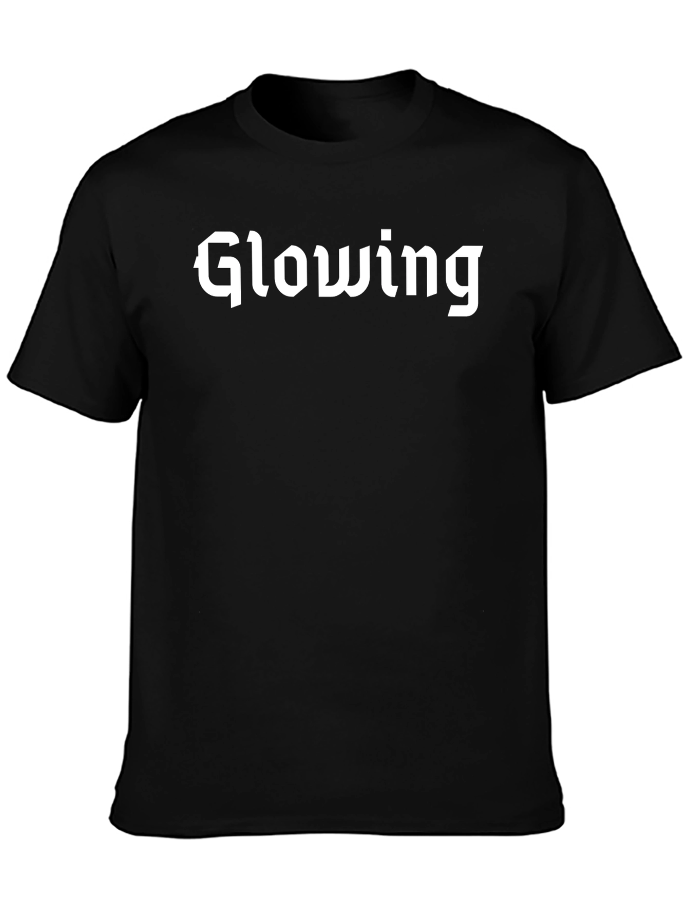 Glowing Black T-Shirt