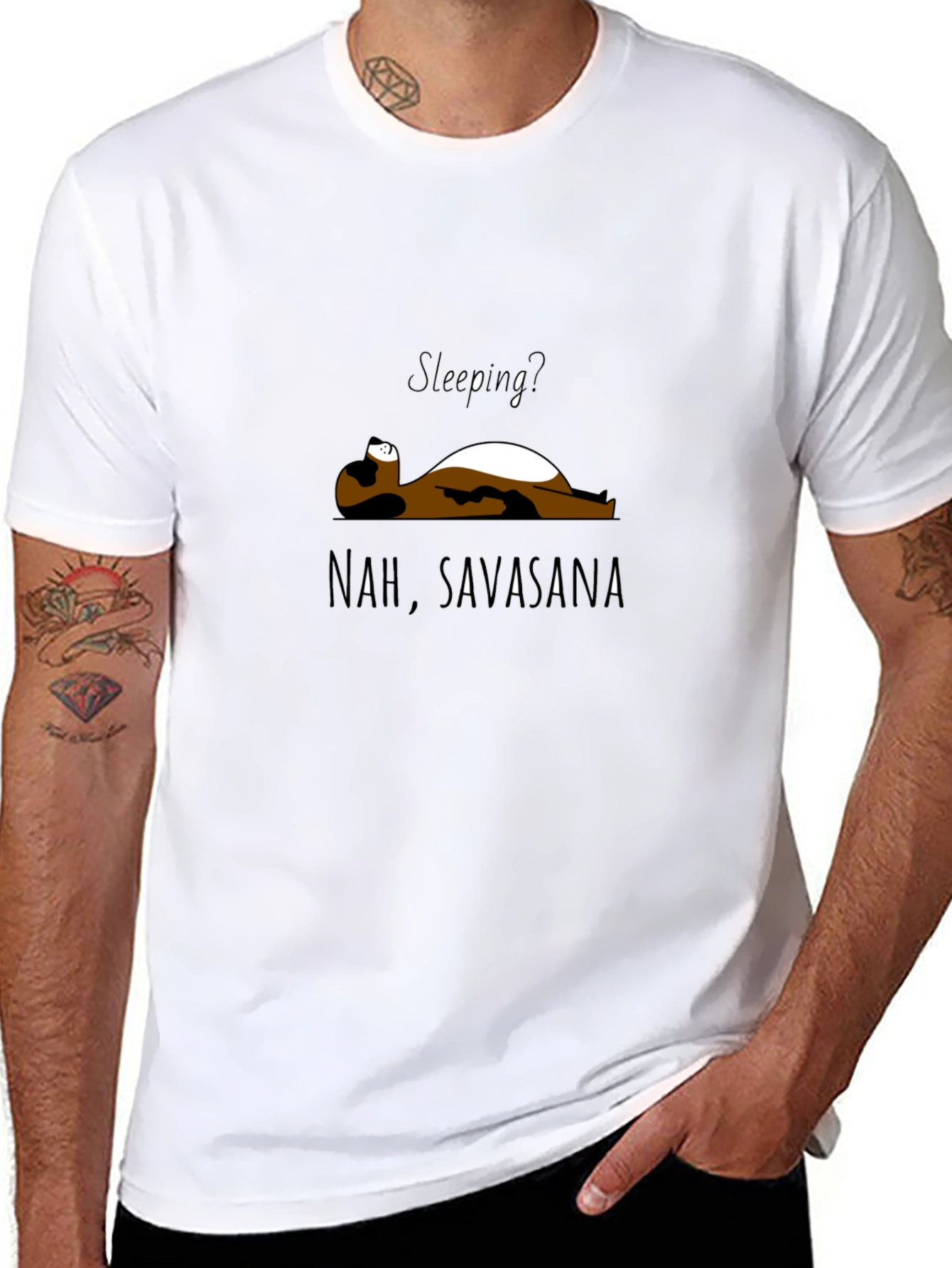 Nah Savasana T-Shirt - Yoga Relaxation Tee
